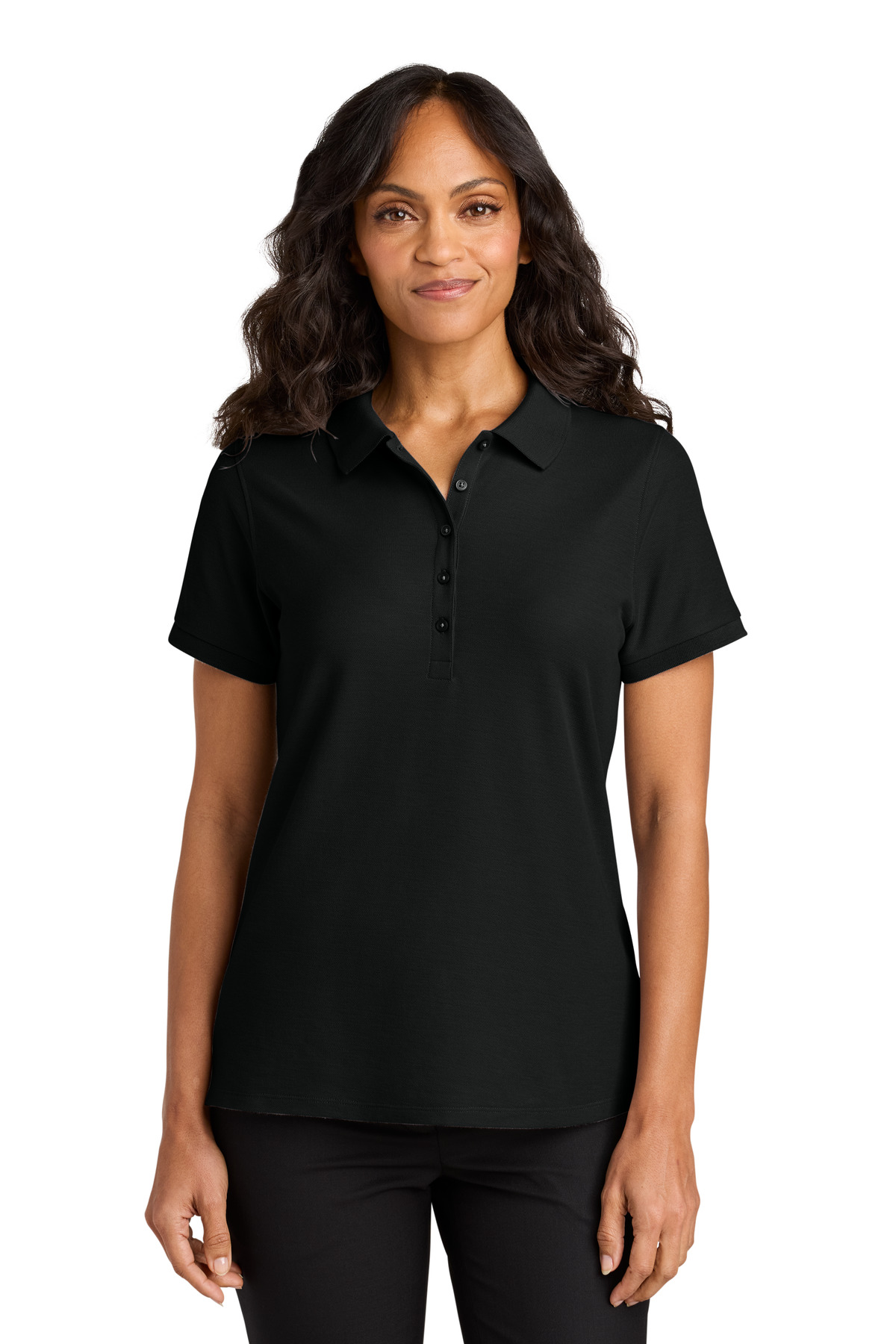 Port Authority LK200 — Port Authority Women's Wearever Signature Pique Polo LK200