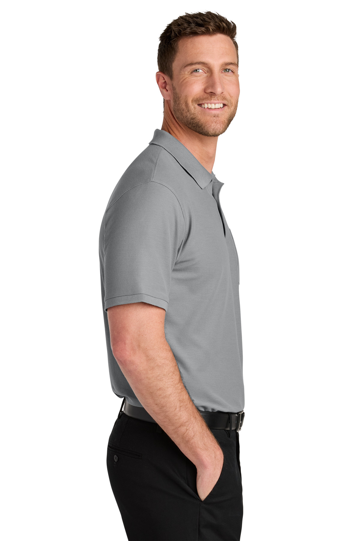 Port Authority Tall Wearever Signature Pique Pocket Polo TLK200P
