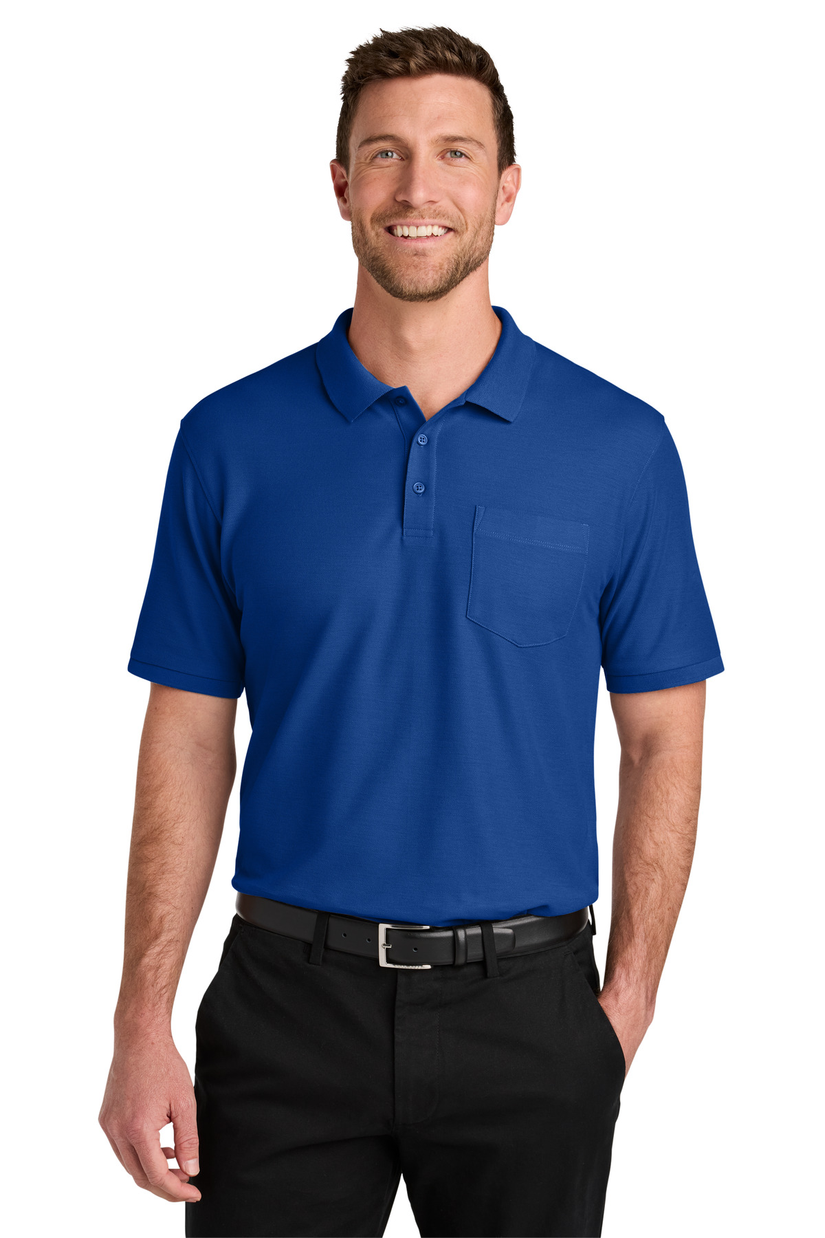 Port Authority Tall Wearever Signature Pique Pocket Polo TLK200P