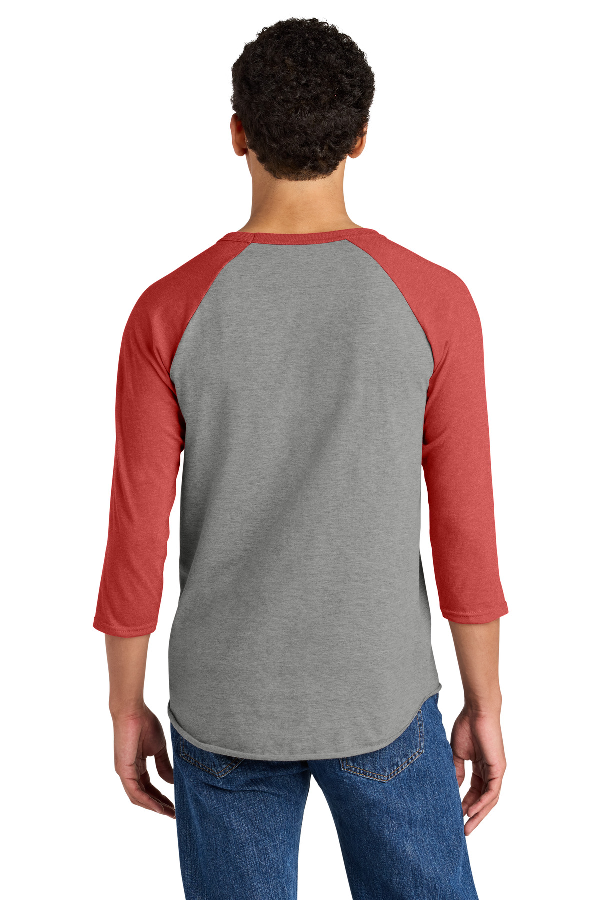 Jerzees Unisex Premium Blend Combed Ring Spun 3/4-Sleeve Raglan 560R