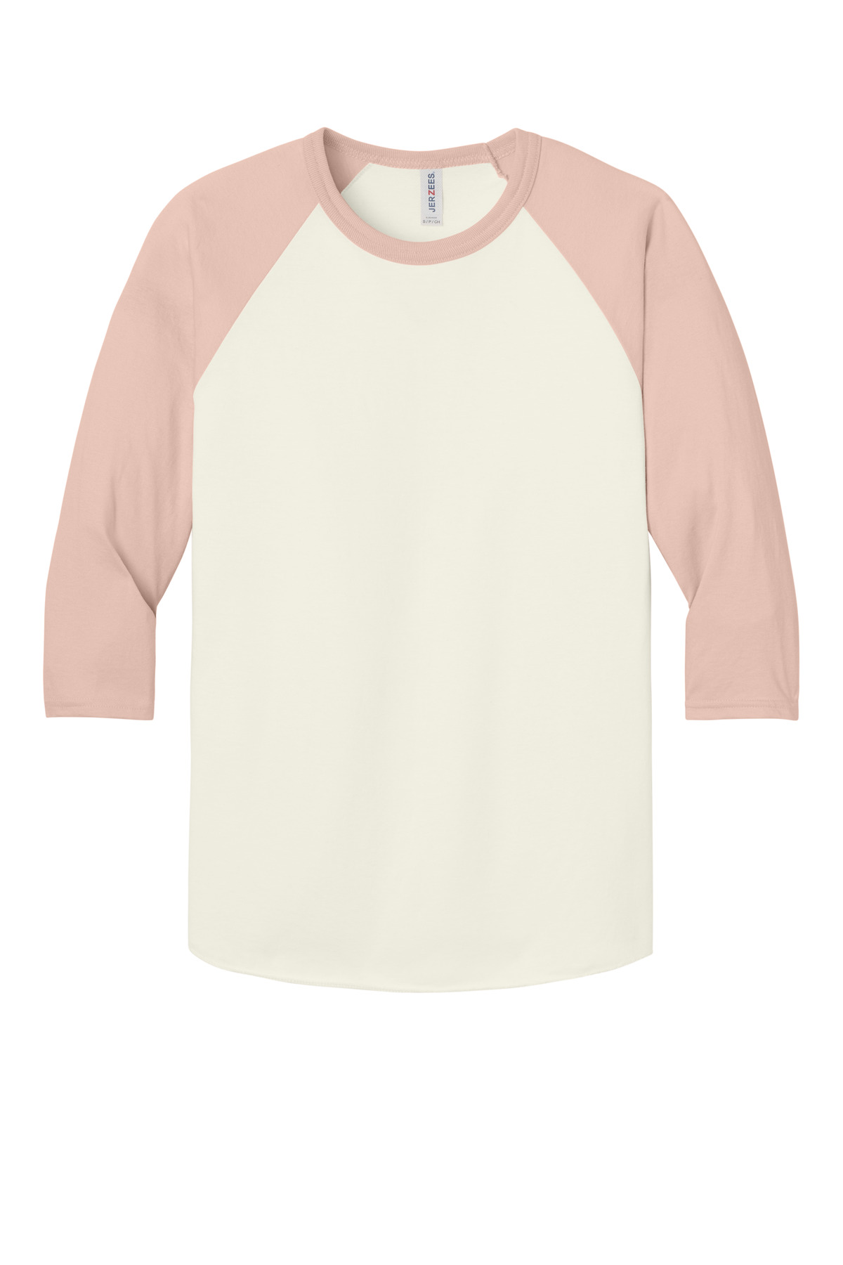 Jerzees Unisex Premium Blend Combed Ring Spun 3/4-Sleeve Raglan 560R
