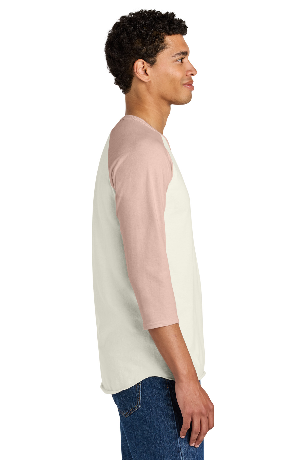 Jerzees Unisex Premium Blend Combed Ring Spun 3/4-Sleeve Raglan 560R