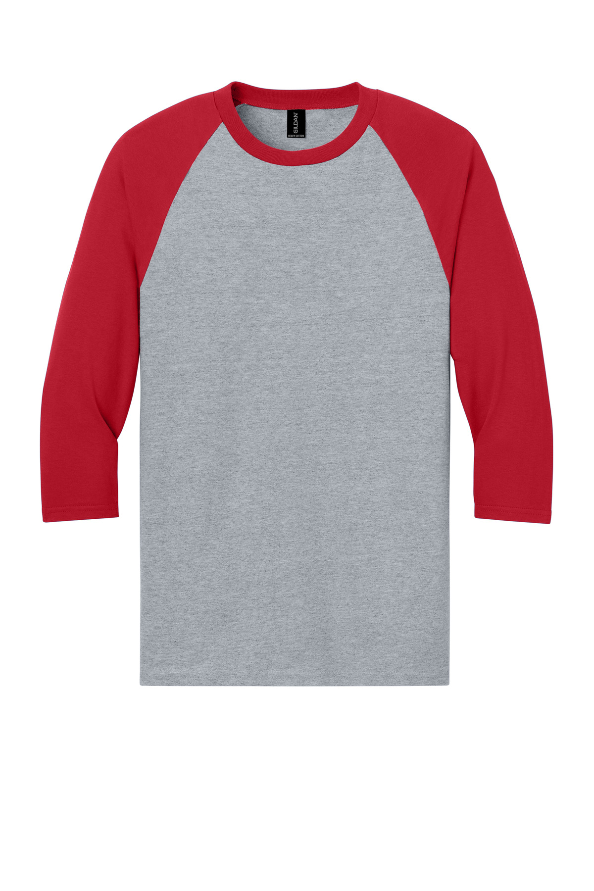 Gildan Heavy Cotton 3/4-Sleeve Raglan T-Shirt