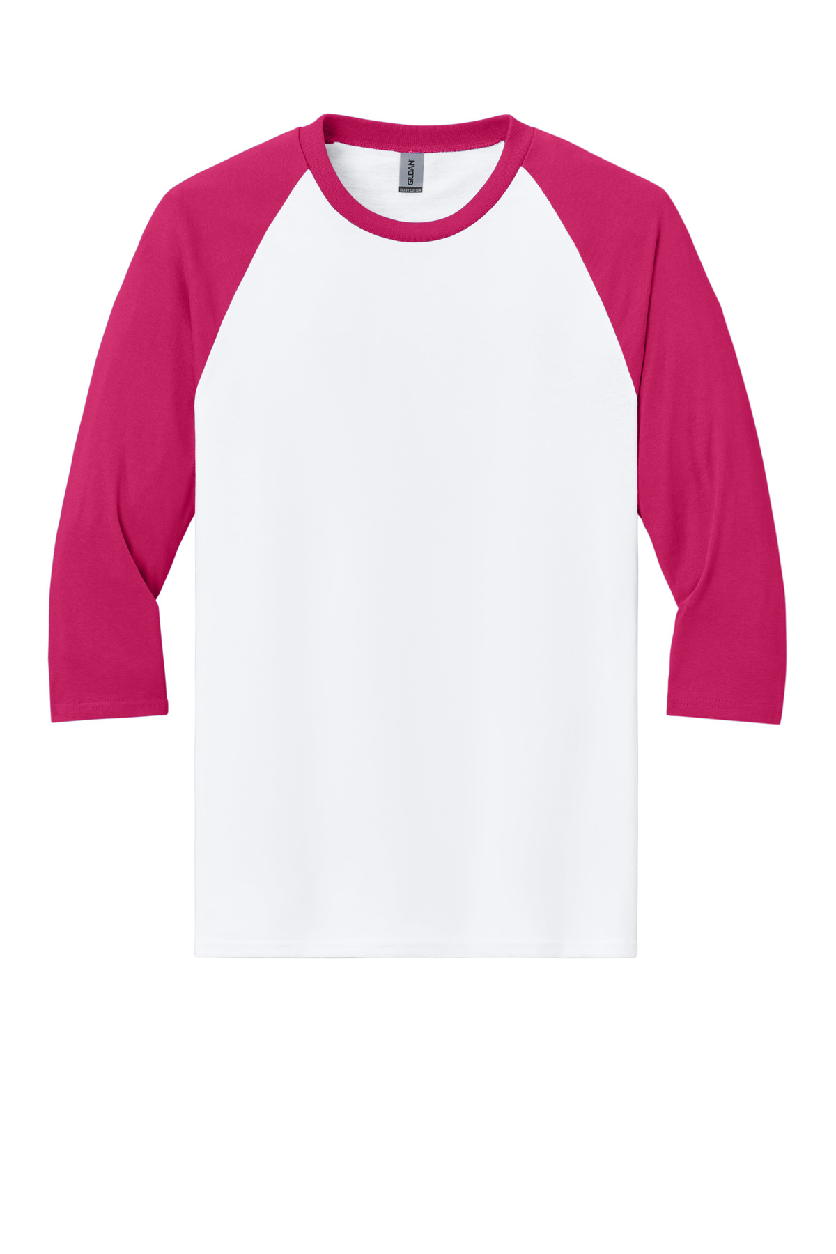Gildan Heavy Cotton 3/4-Sleeve Raglan T-Shirt. 5700