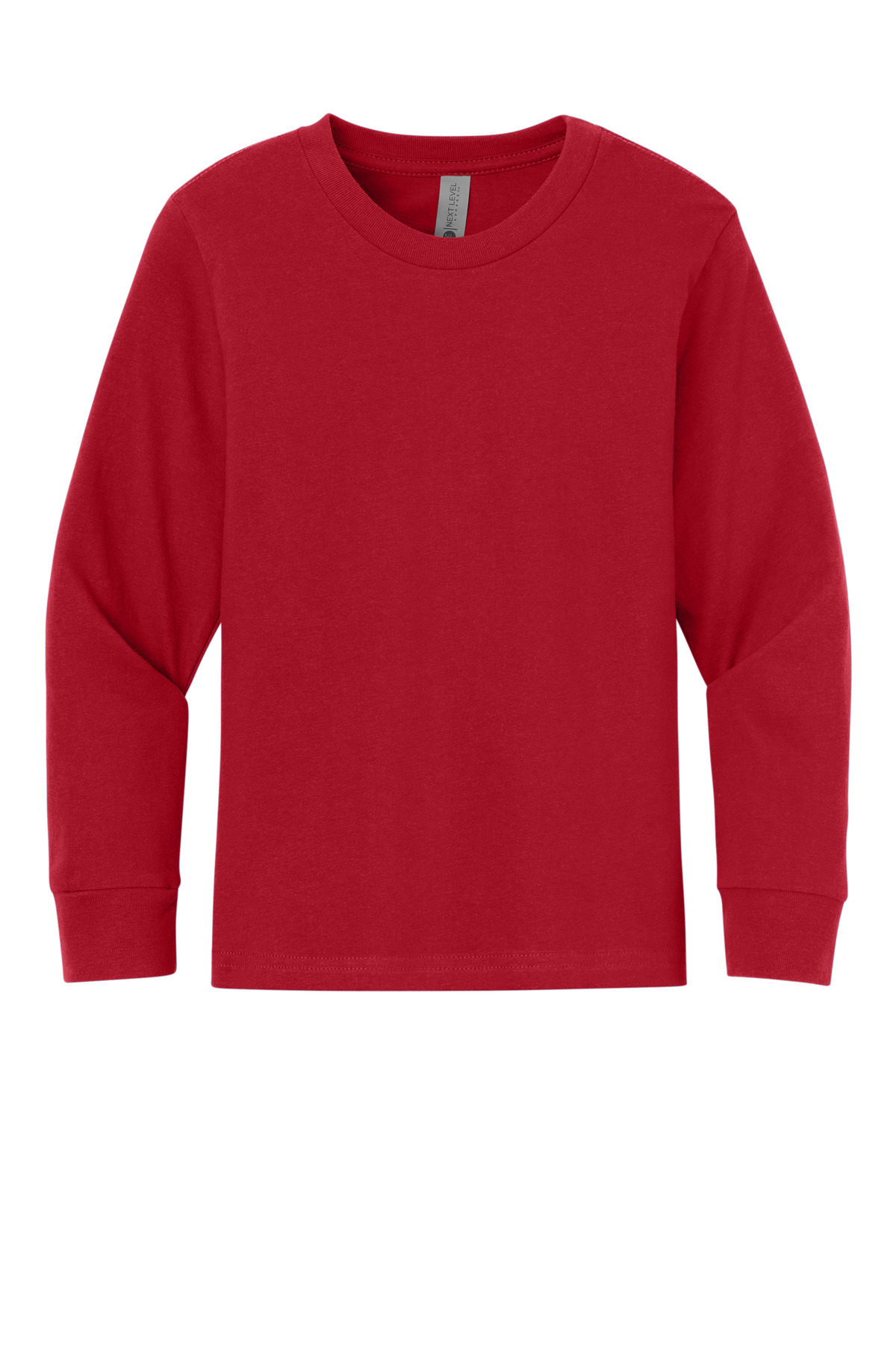 Next Level Apparel Youth Cotton Long Sleeve Tee NL3311