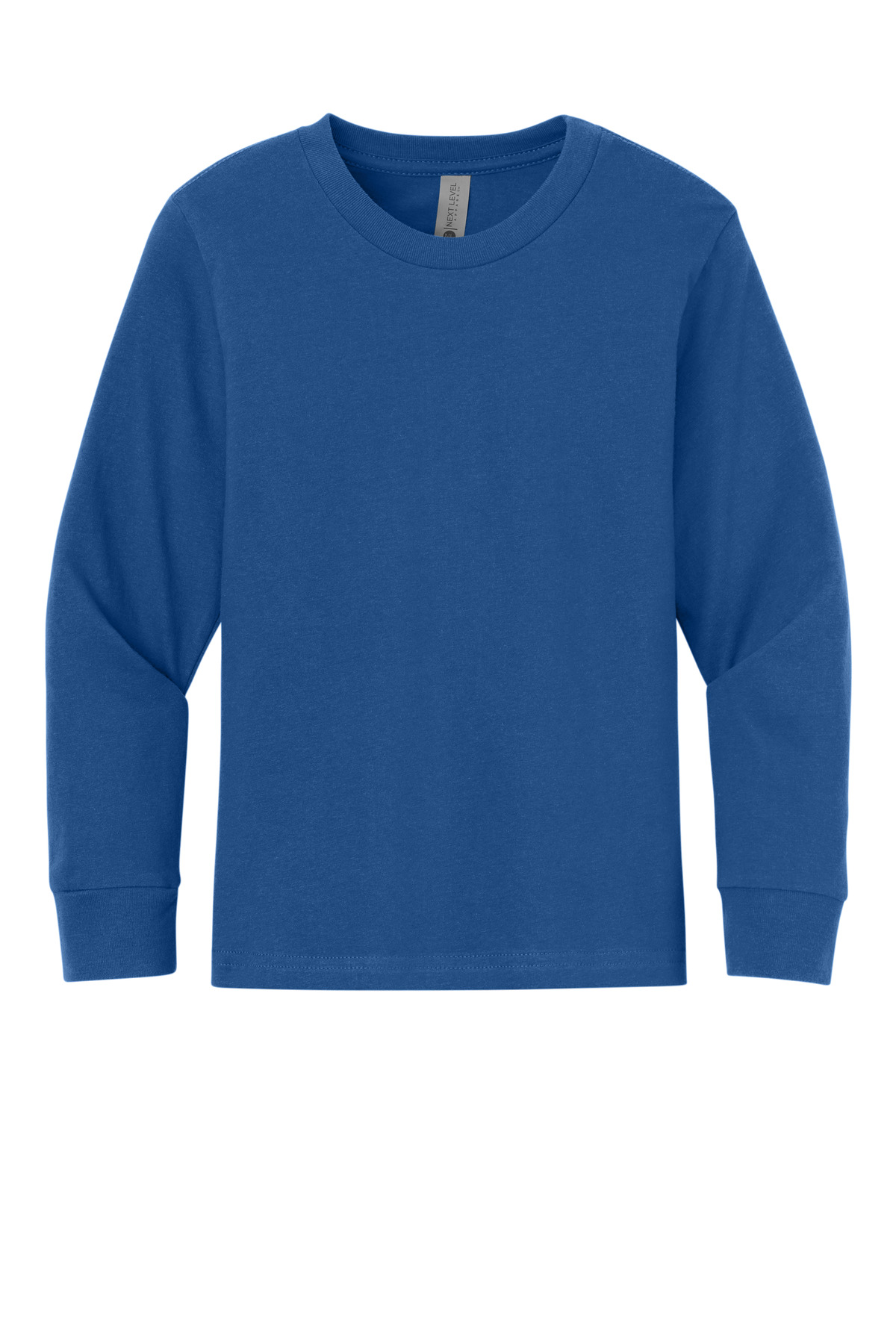 Next Level Apparel Youth Cotton Long Sleeve Tee NL3311