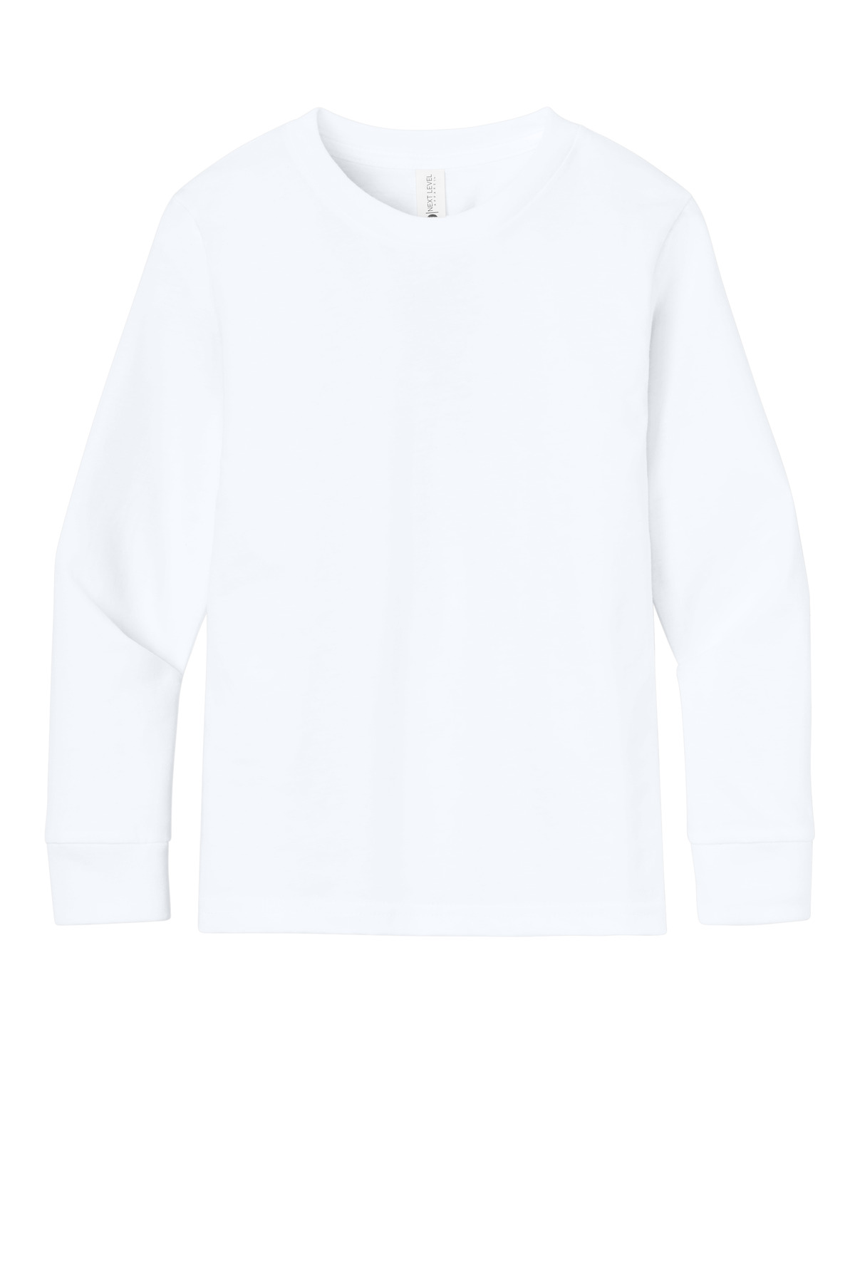 Next Level Apparel Youth Cotton Long Sleeve Tee NL3311