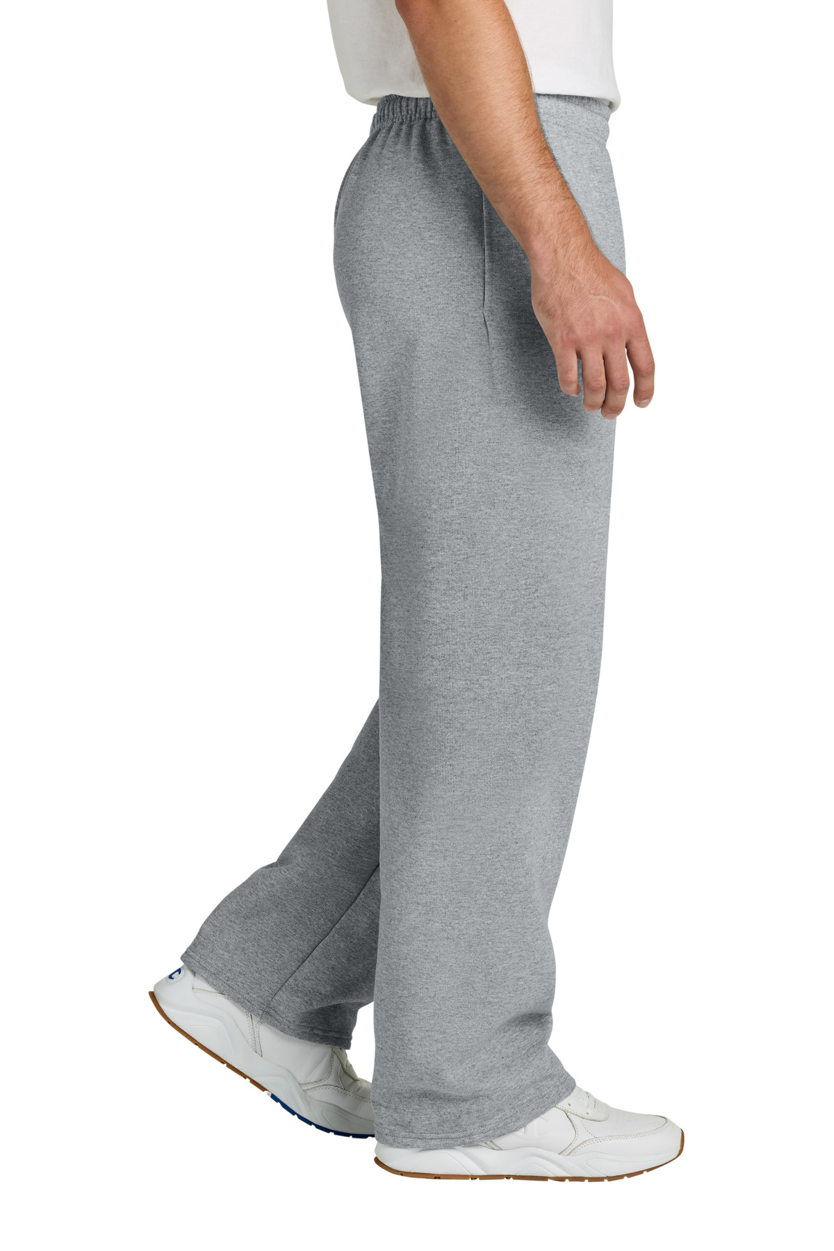 Jerzees NuBlend Open Bottom Pant with Pockets. 974MP