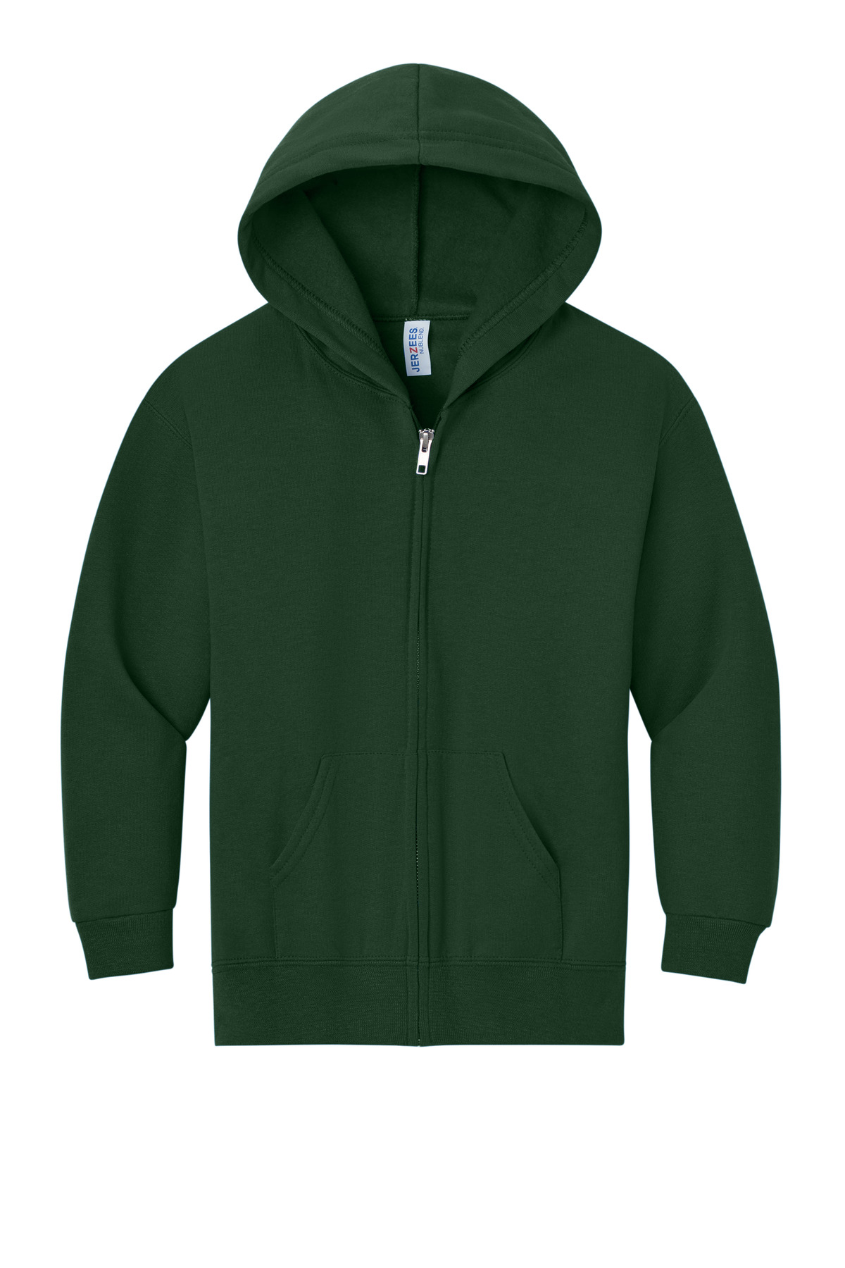 Jerzees - Youth NuBlend Full-Zip Hooded Sweatshirt. 993B