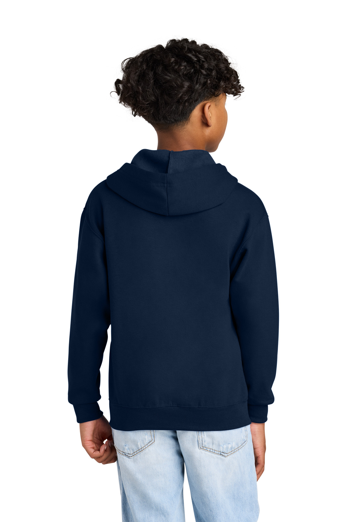 Jerzees - Youth NuBlend Full-Zip Hooded Sweatshirt. 993B