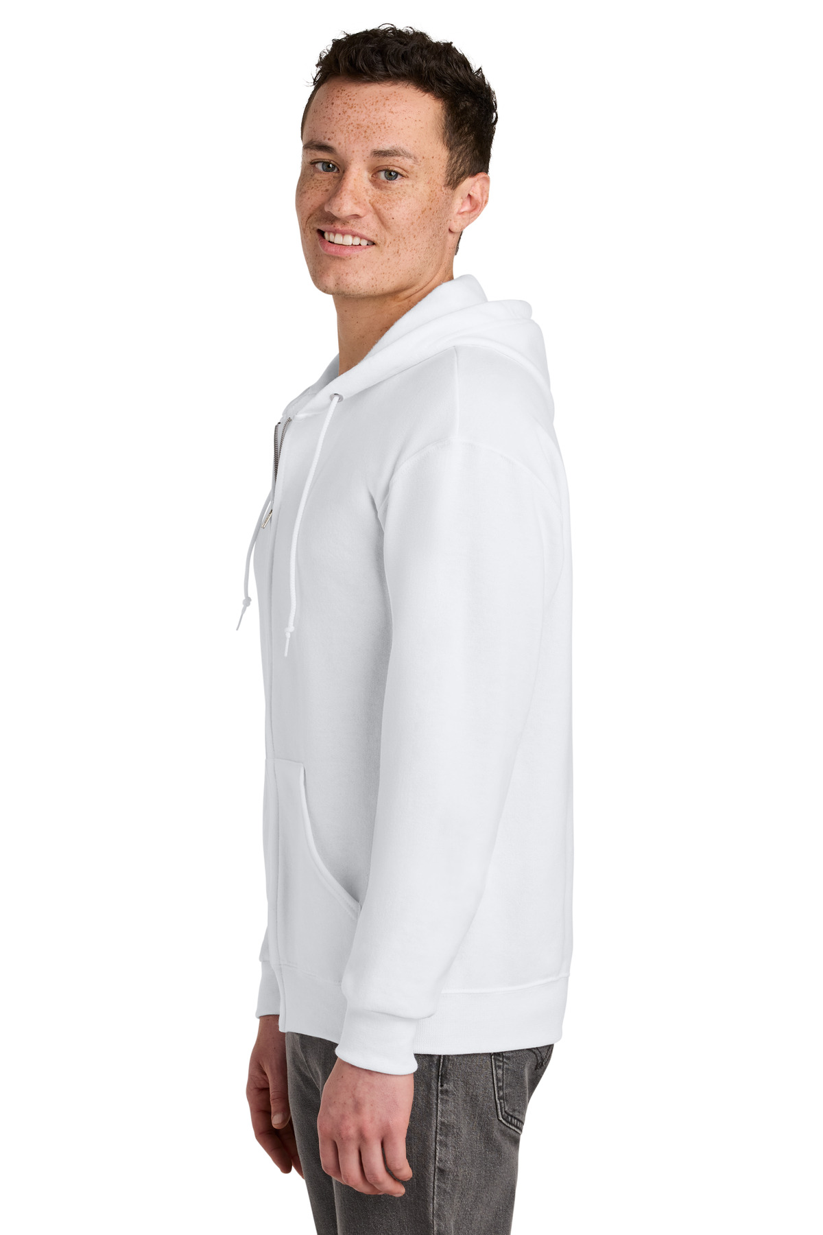 Jerzees - NuBlend Full-Zip Hooded Sweatshirt. 993M