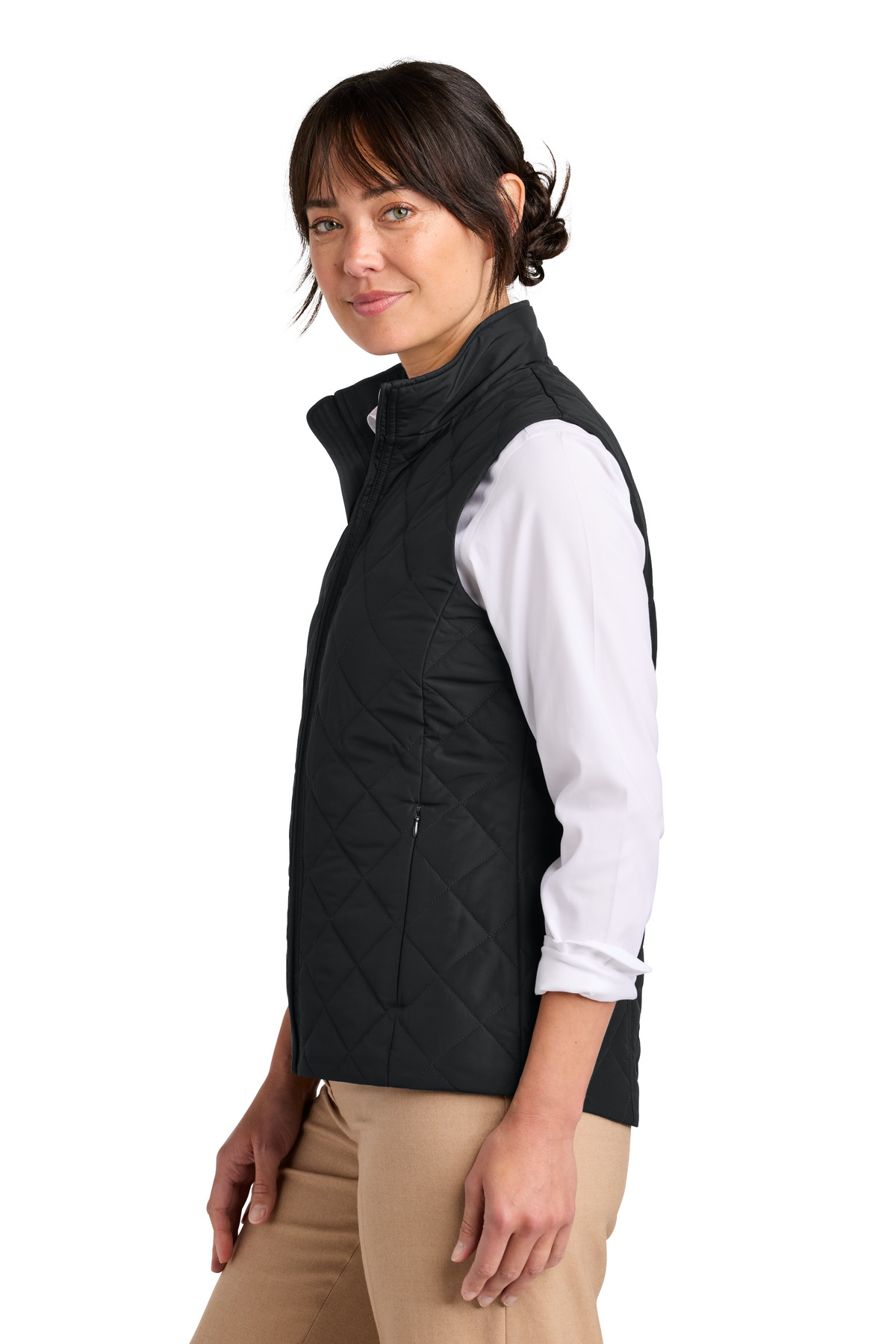 Brooks Brothers Women's Quilted Vest BB18603