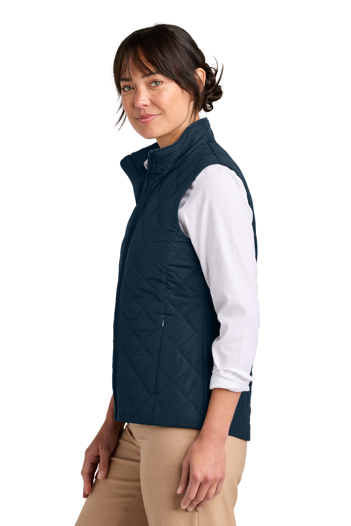 Brooks Brothers Women's Quilted Vest BB18603