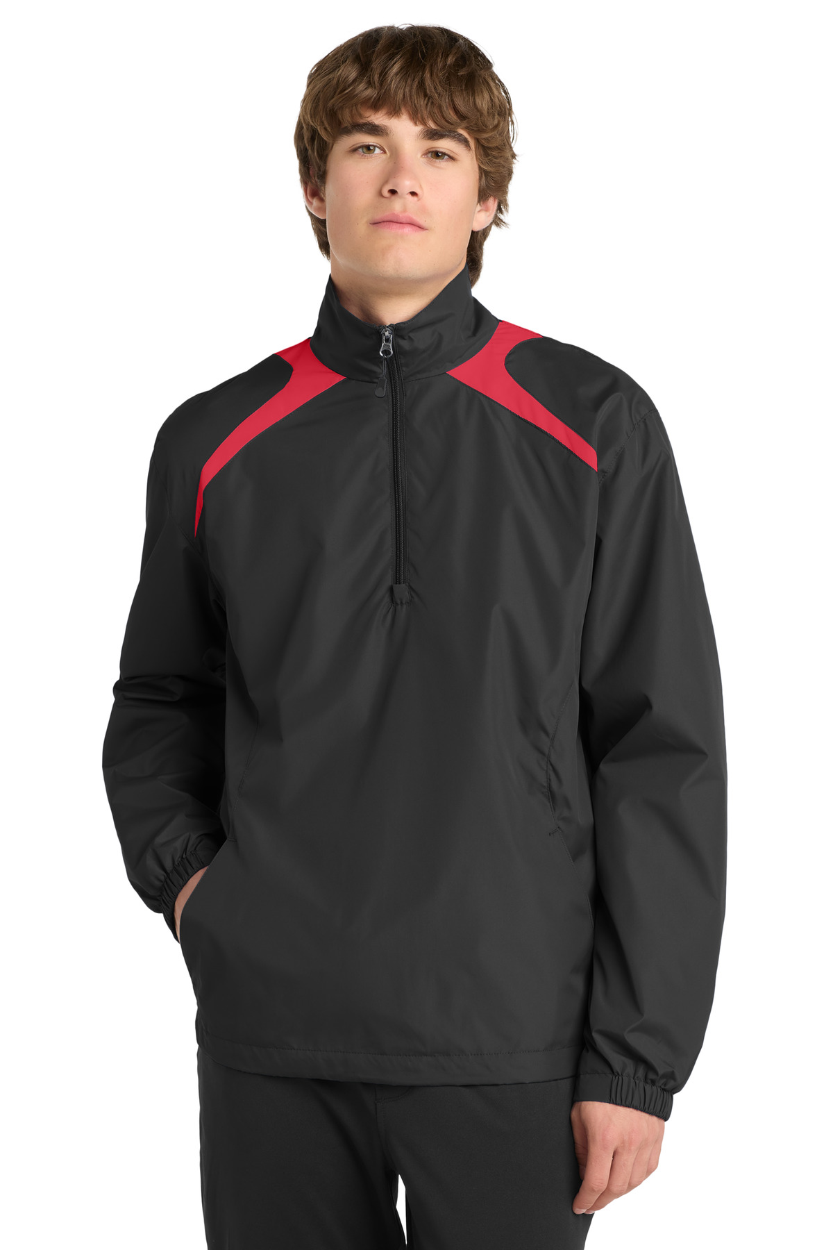 Sport-Tek 1/2-Zip Wind Shirt-Sport&#45;Tek