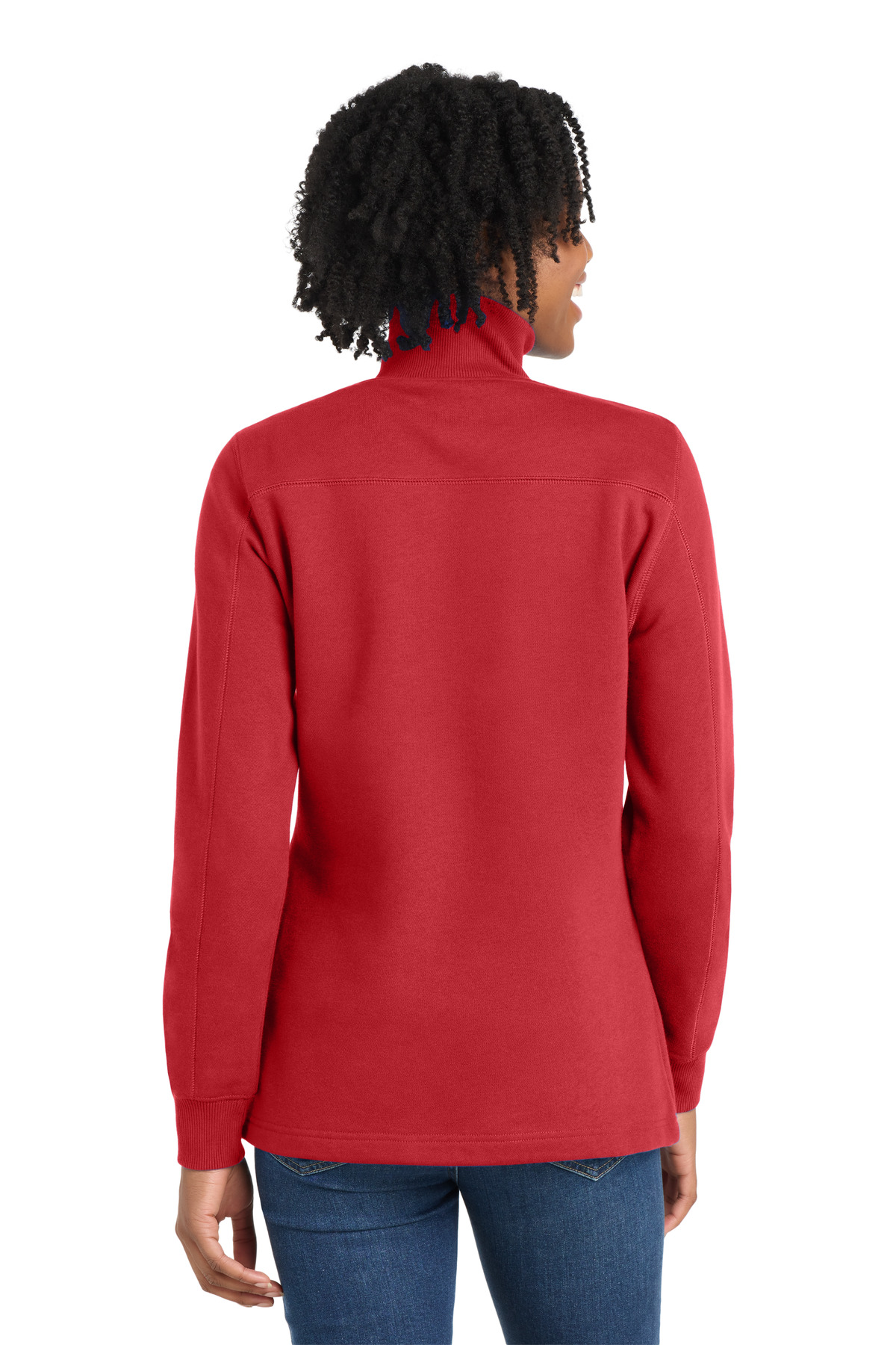 Sport-Tek Women's 1/4-Zip Sweatshirt. LST253