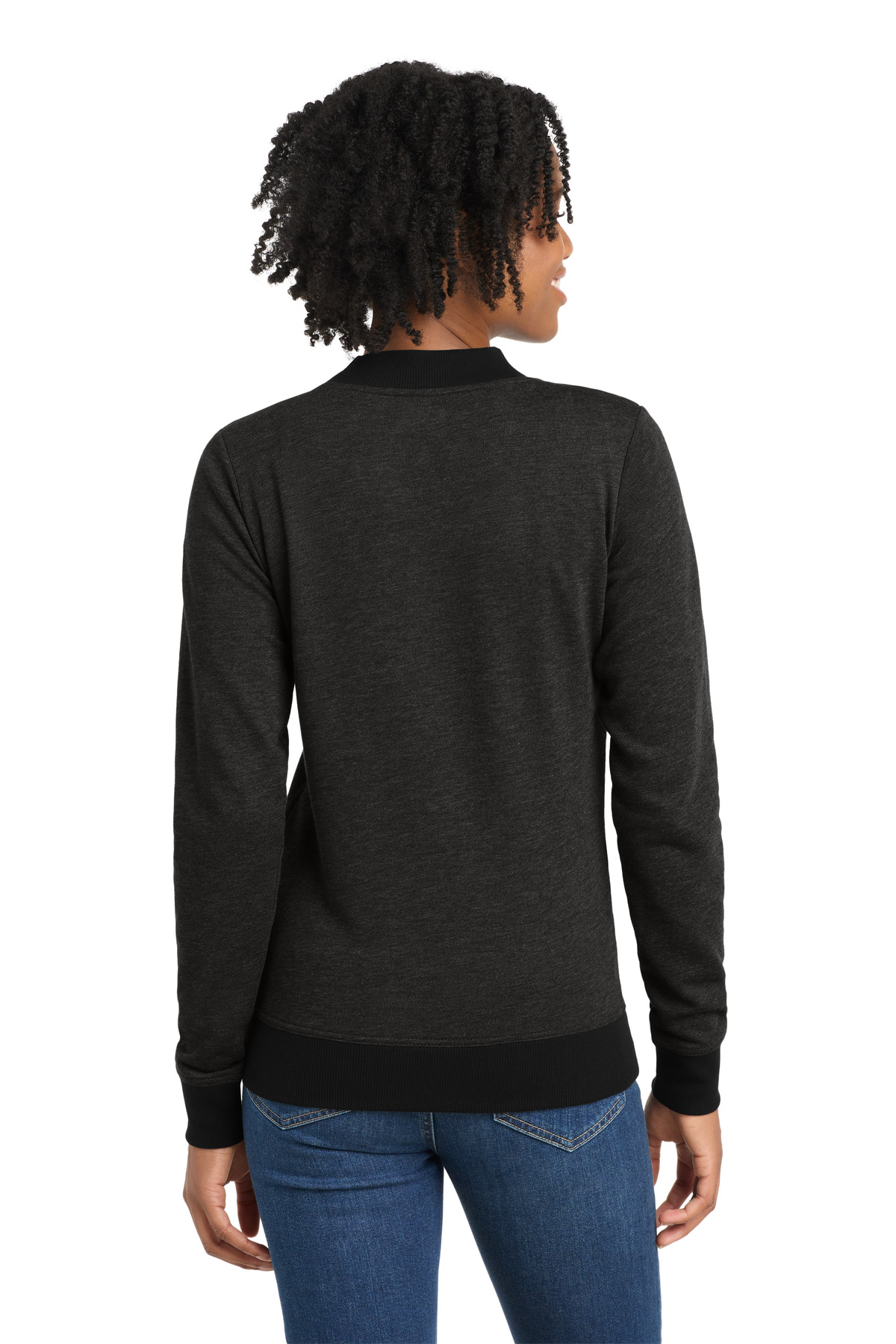 Sport-Tek Women's Lightweight French Terry Bomber LST274