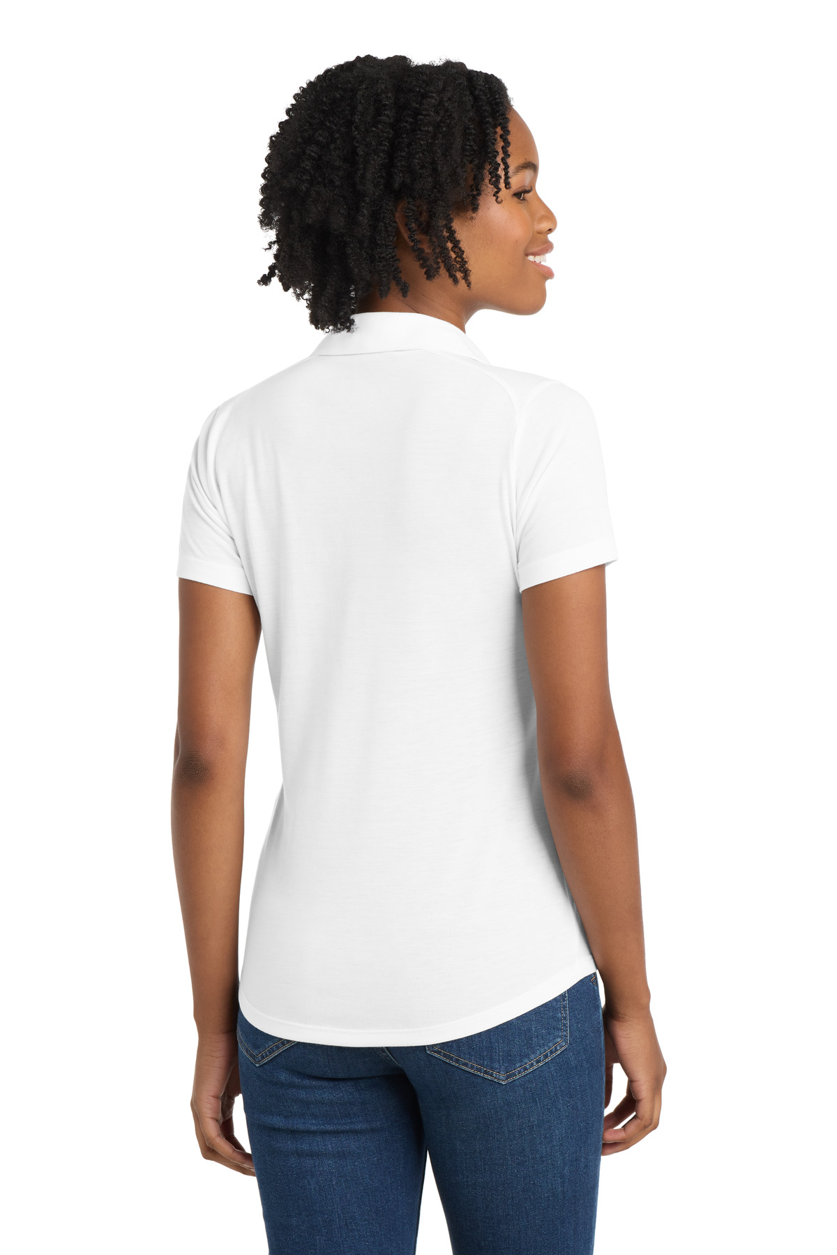 Sport-Tek Women's PosiCharge Tri-Blend Wicking Polo. LST405