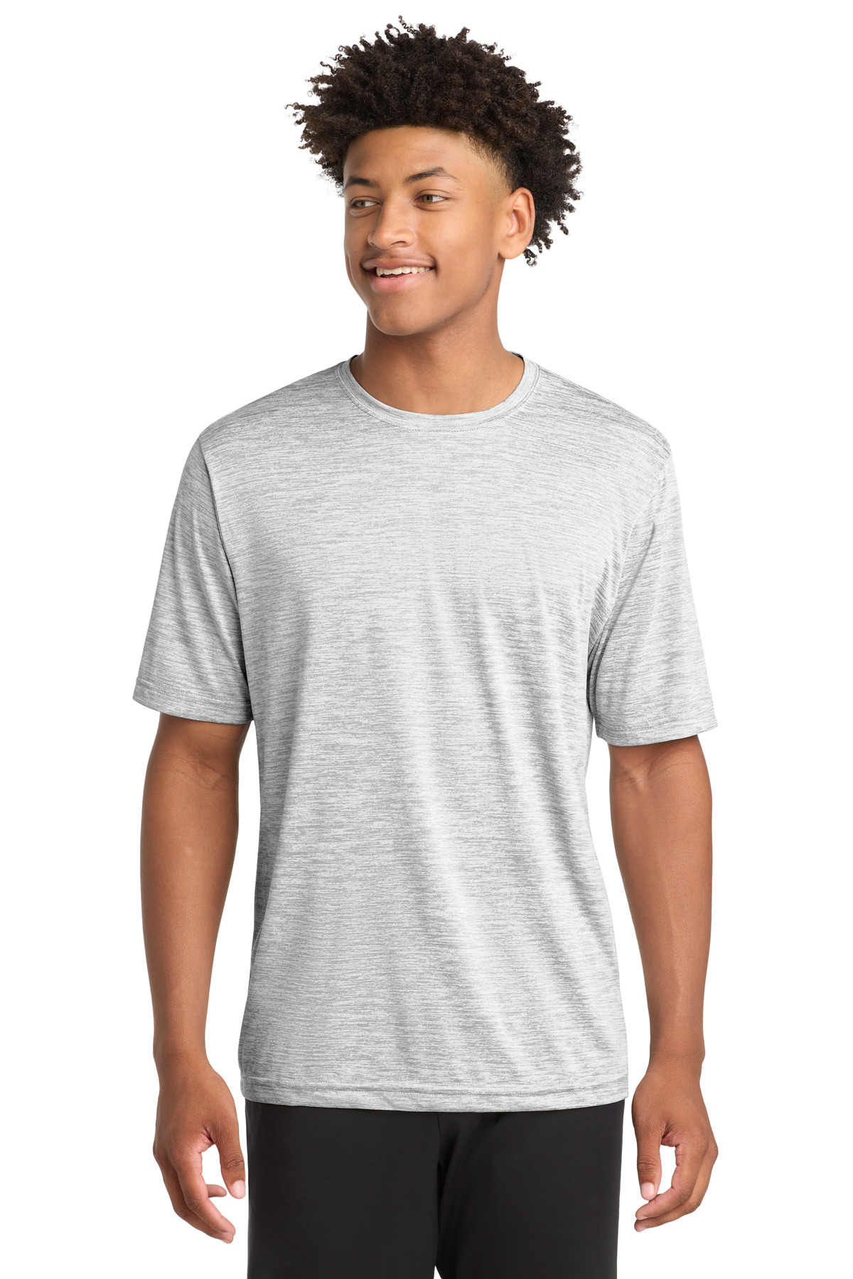 Sport-Tek PosiCharge Electric Heather Tee. ST390