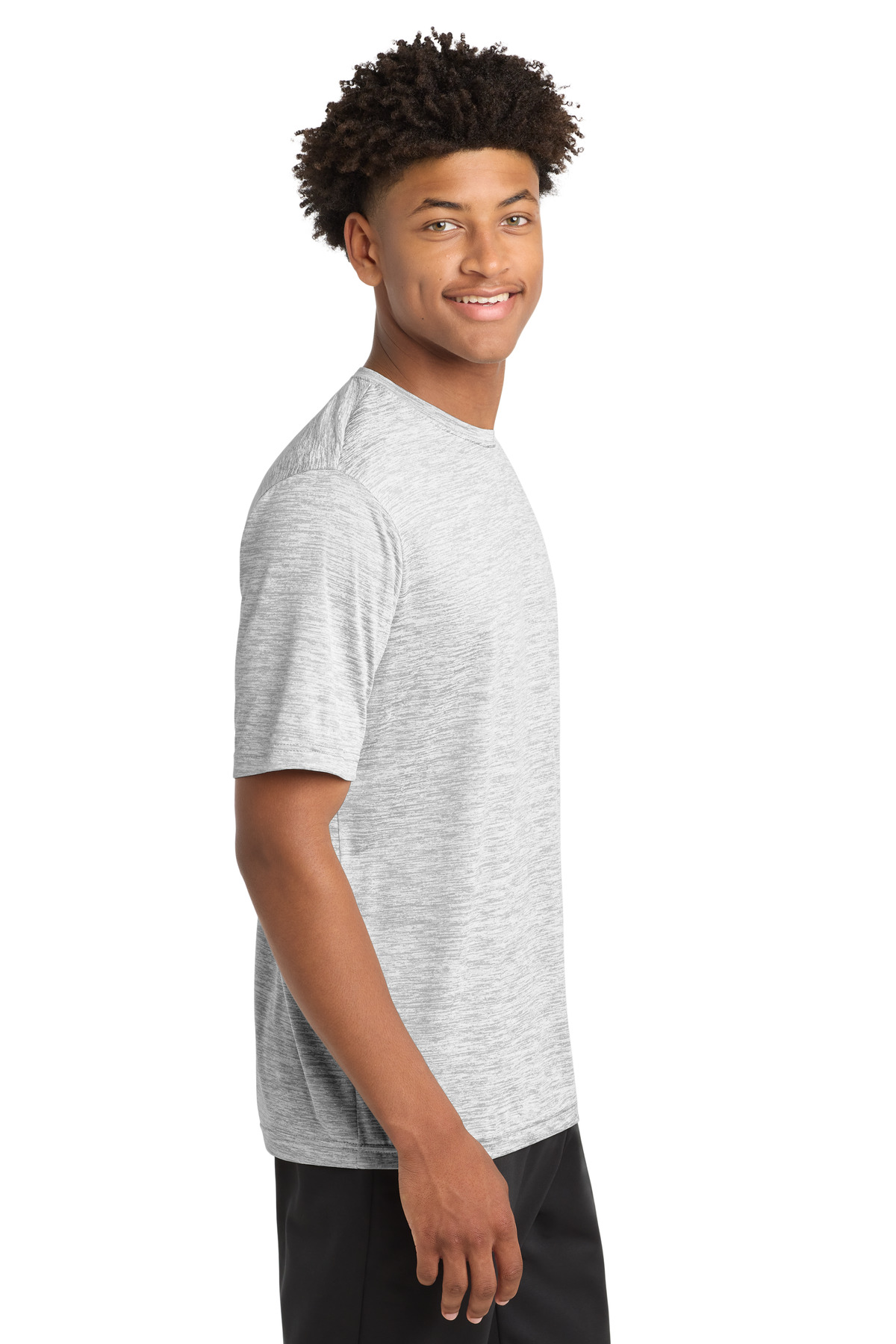 Sport-Tek PosiCharge Electric Heather Tee. ST390