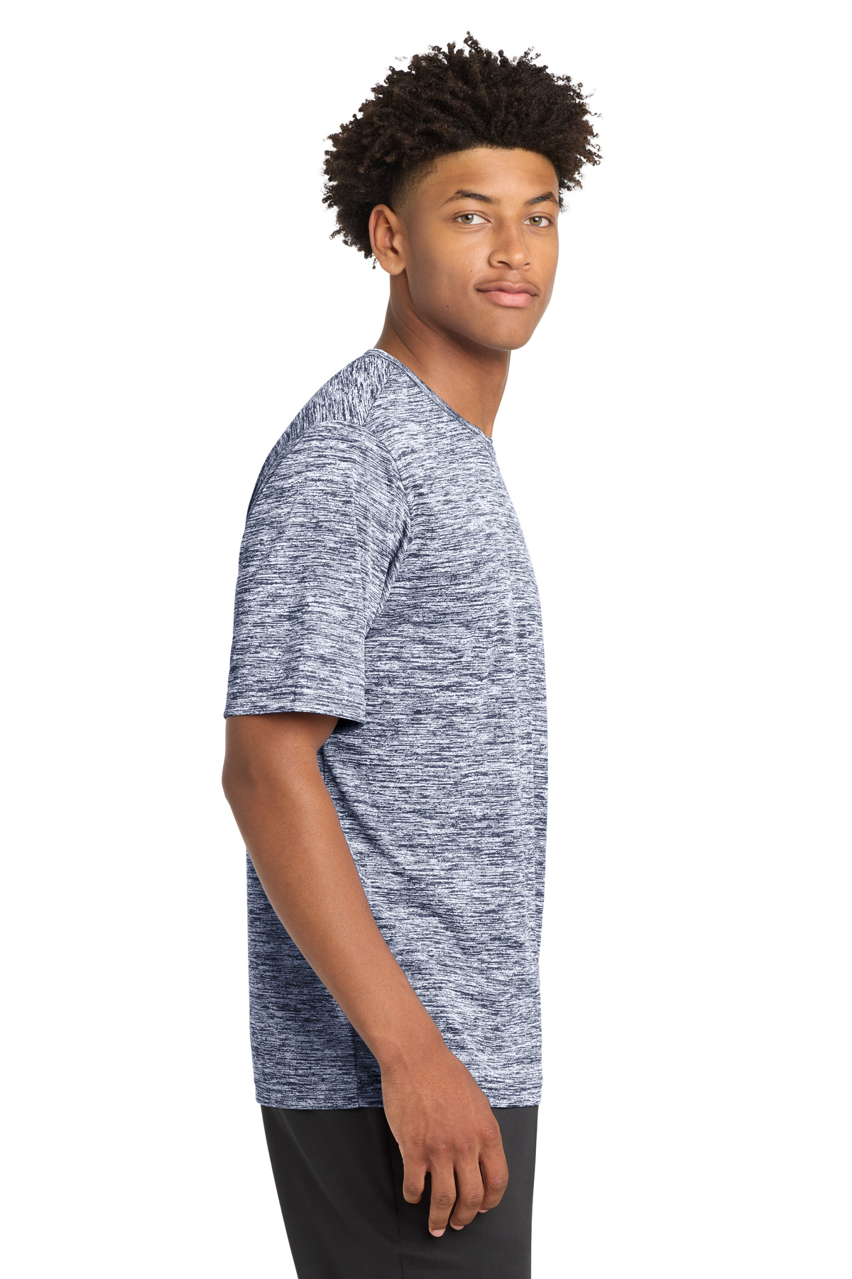 Sport-Tek PosiCharge Electric Heather Tee. ST390