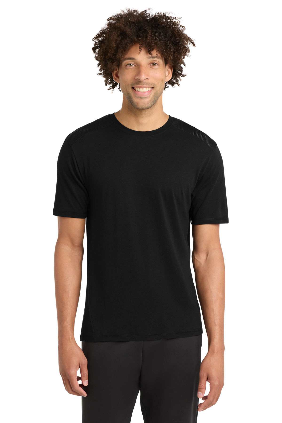 Sport&#45;Tek PosiCharge Tri&#45;Blend Wicking Draft Tee-Sport-Tek