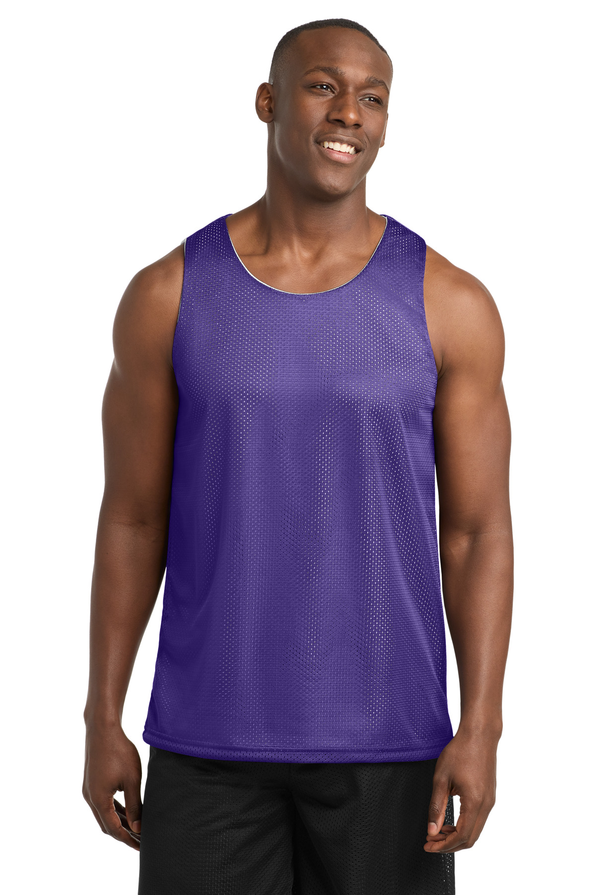 DISCONTINUED  Sport-Tek ®  PosiCharge ®  Classic Mesh Reversible Tank. ST500