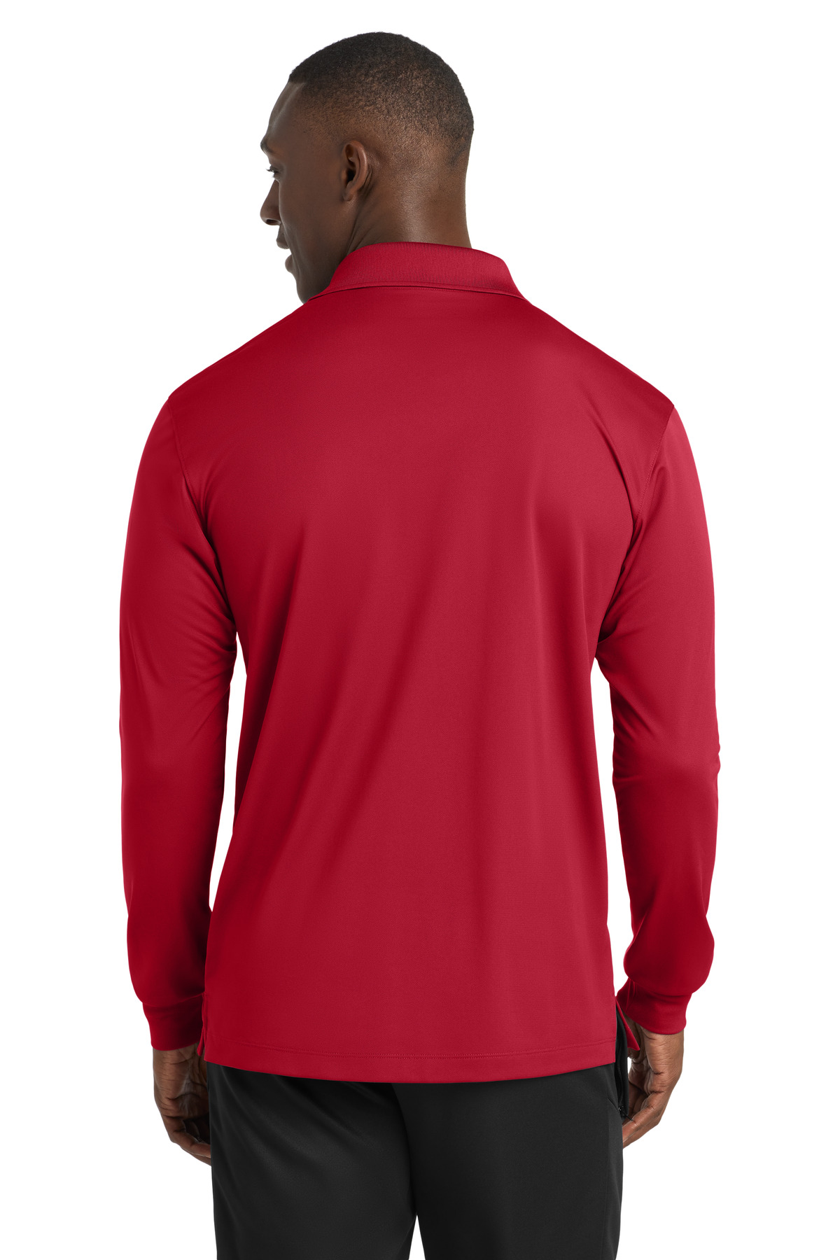 Sport-Tek Long Sleeve Micropique Sport-Wick Polo. ST657