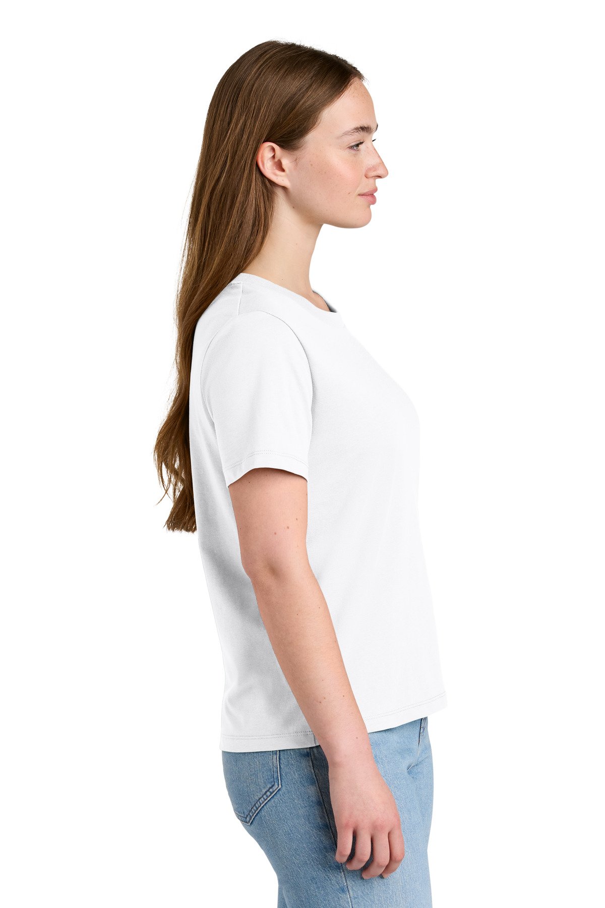 Stanley/Stella Women's Stella Muser Tee SXW002 in White — Left sleeve