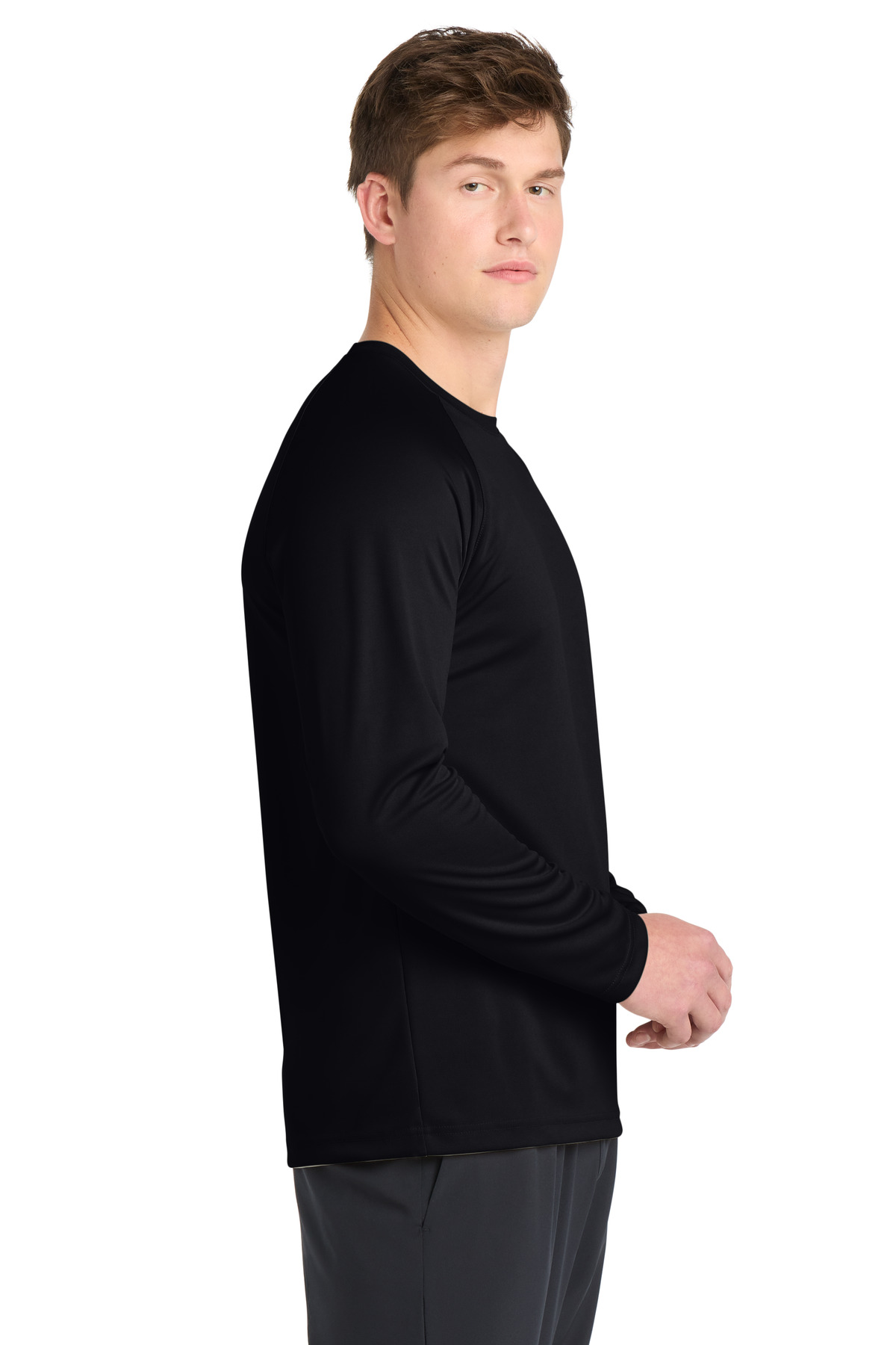 Sport-Tek Dry Zone Long Sleeve Raglan T-Shirt. T473LS