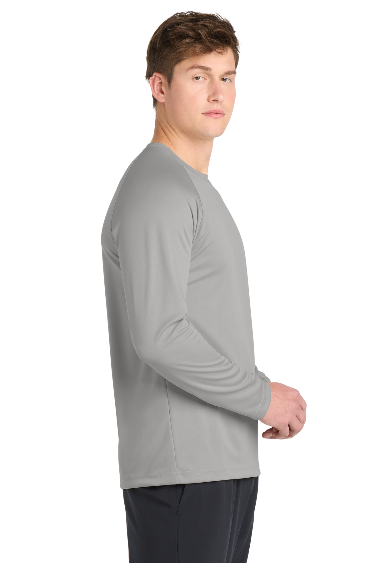 Sport-Tek Dry Zone Long Sleeve Raglan T-Shirt. T473LS