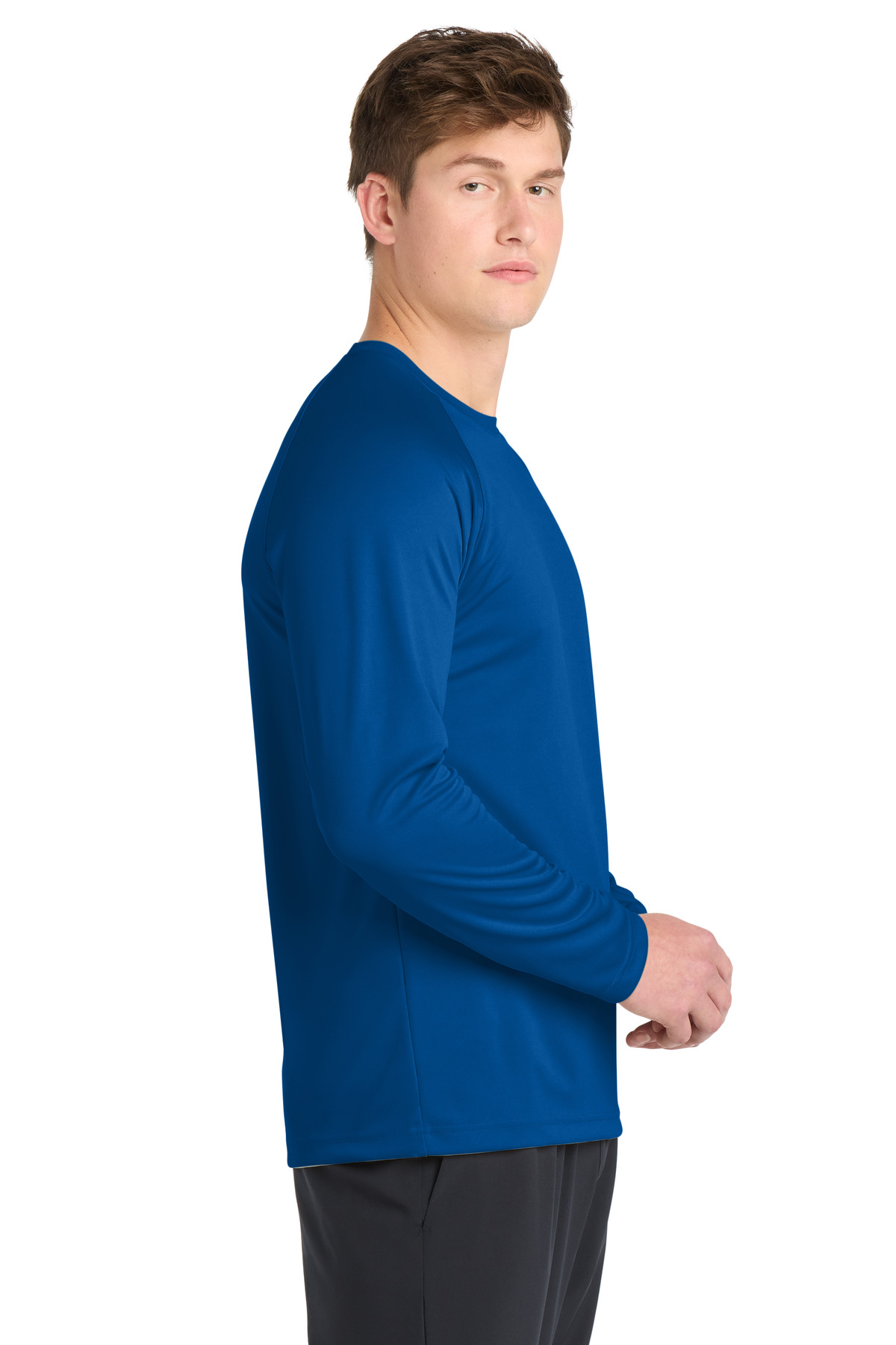 Sport-Tek Dry Zone Long Sleeve Raglan T-Shirt. T473LS