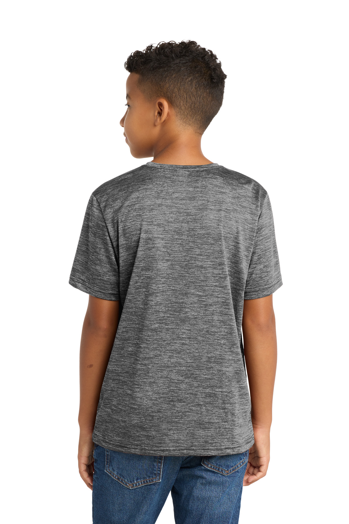 Sport-Tek Youth PosiCharge Electric Heather Tee. YST390