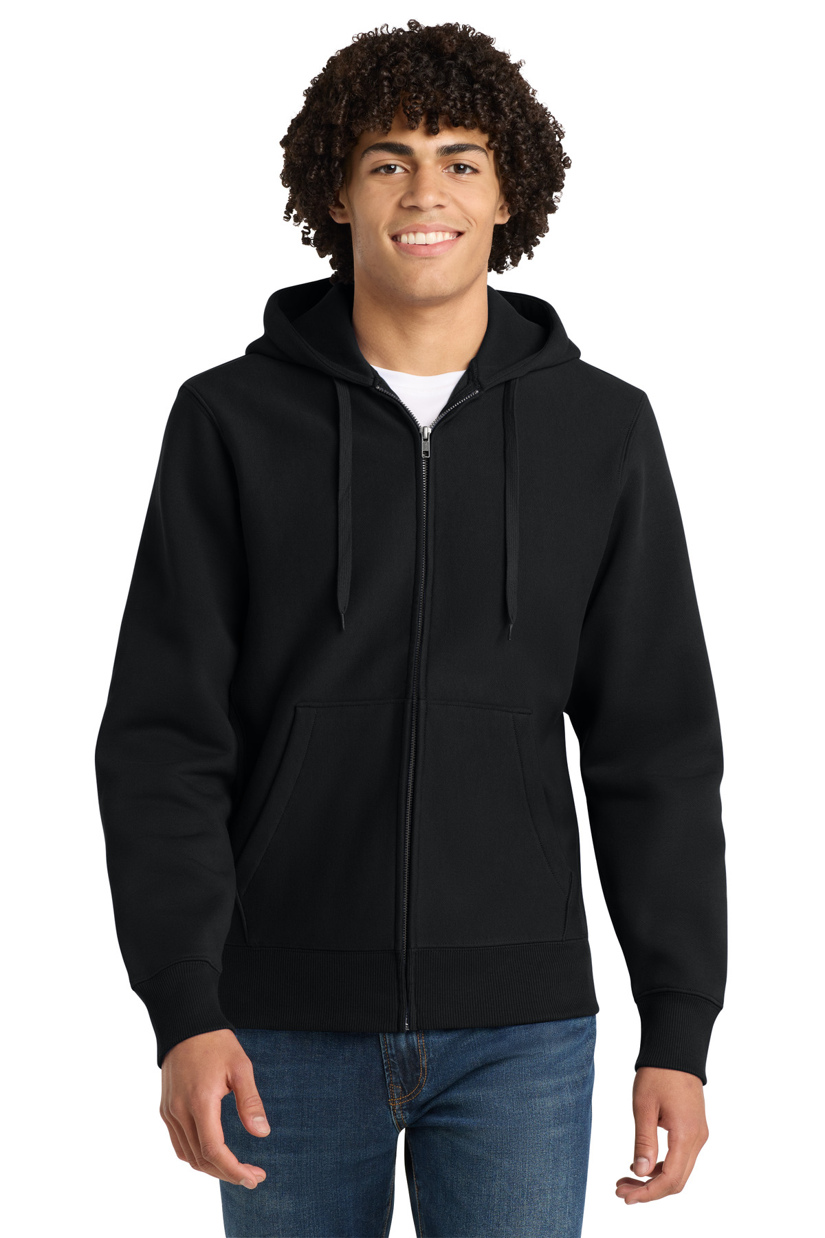 Sport-Tek Super Heavyweight Full-Zip Hooded Sweatshirt-Sport&#45;Tek