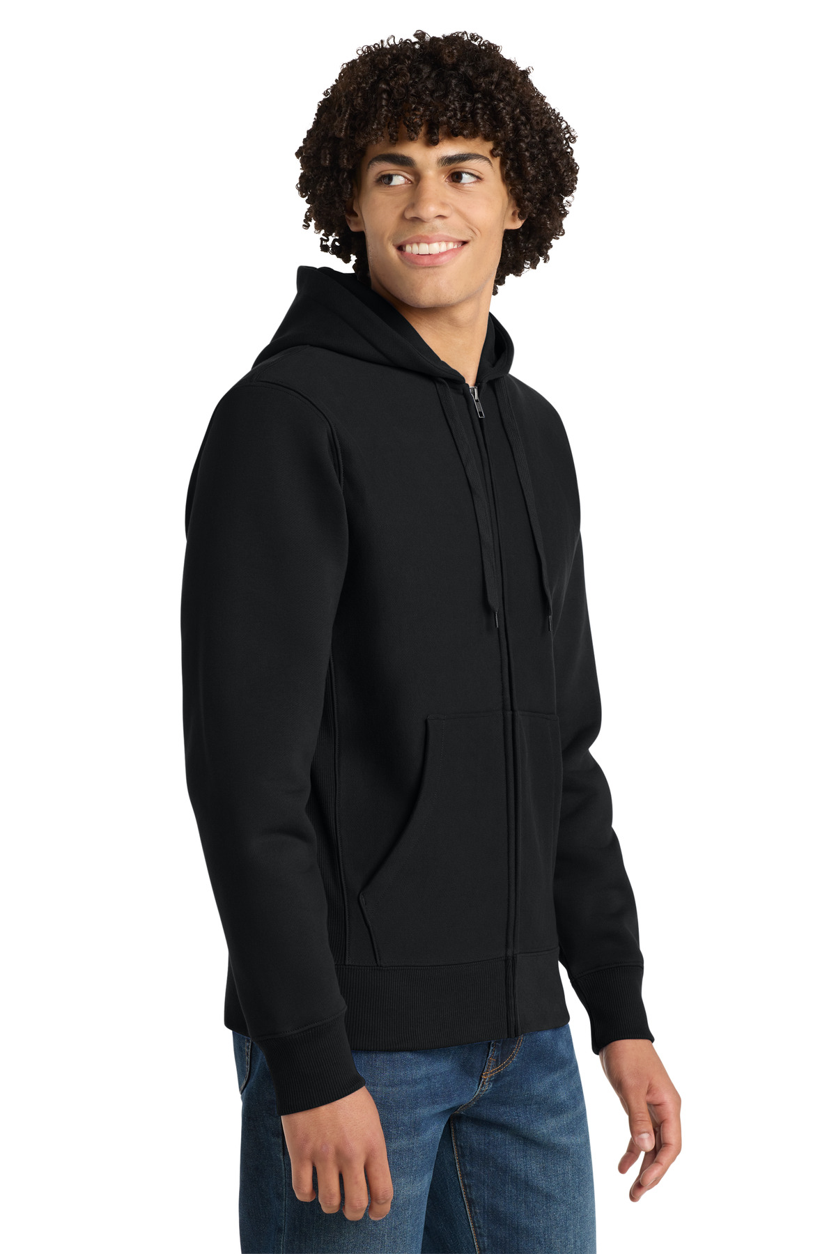 Sport-Tek Super Heavyweight Full-Zip Hooded Sweatshirt. F282