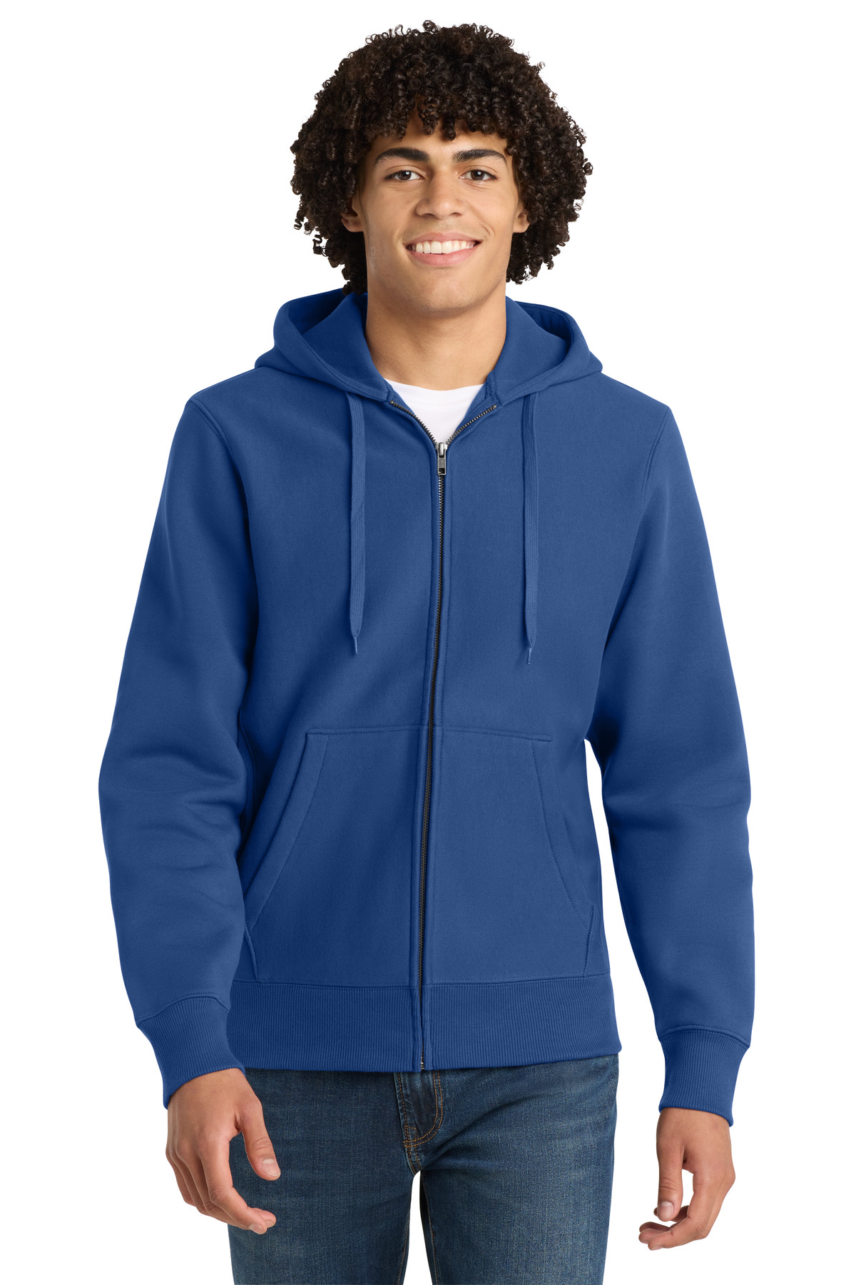 Sport-Tek Super Heavyweight Full-Zip Hooded Sweatshirt. F282