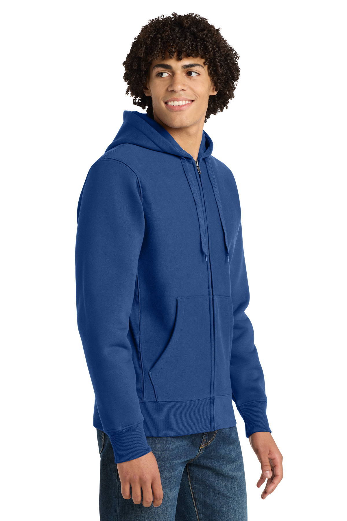 Sport-Tek Super Heavyweight Full-Zip Hooded Sweatshirt. F282