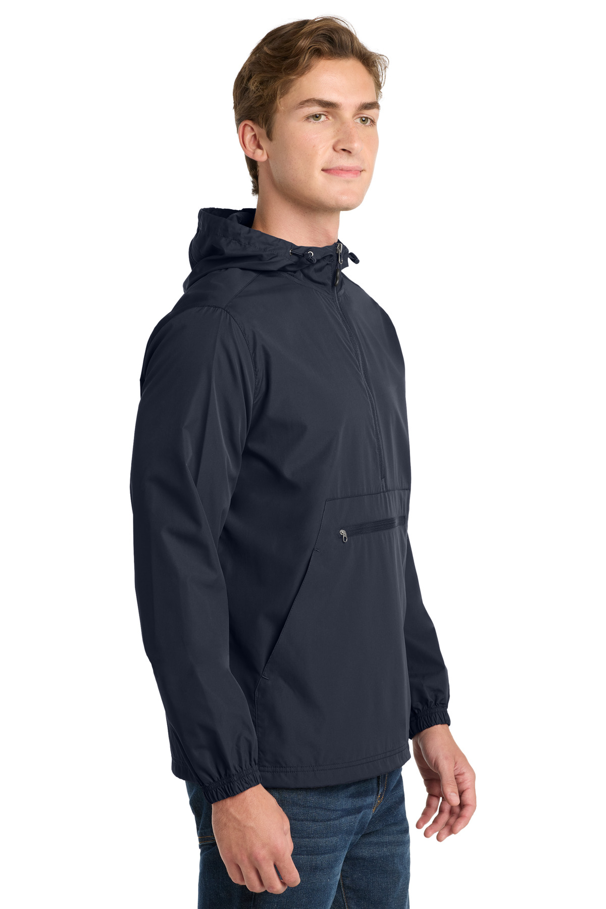 Sport-Tek Packable Anorak. JST66