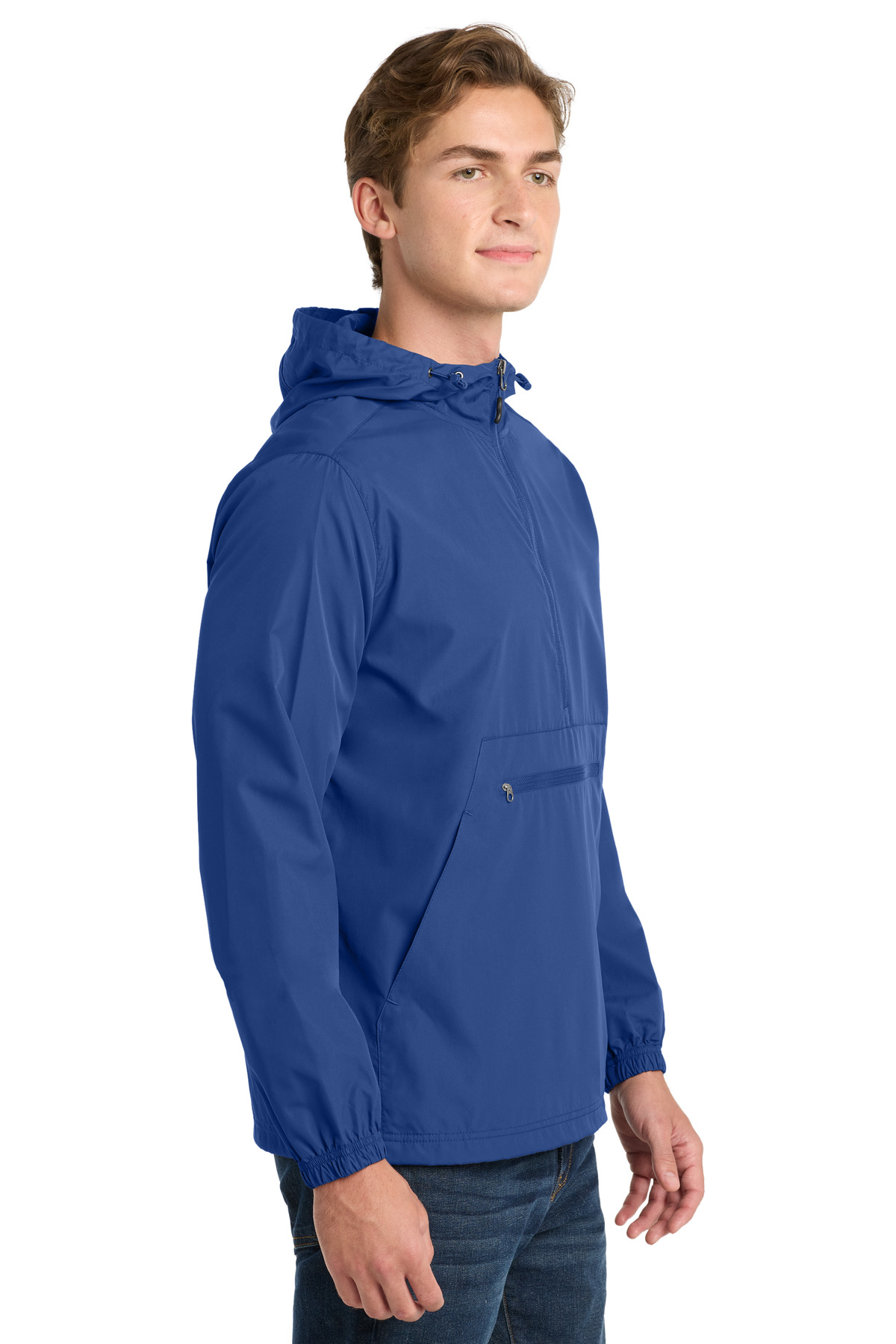 Sport-Tek Packable Anorak. JST66