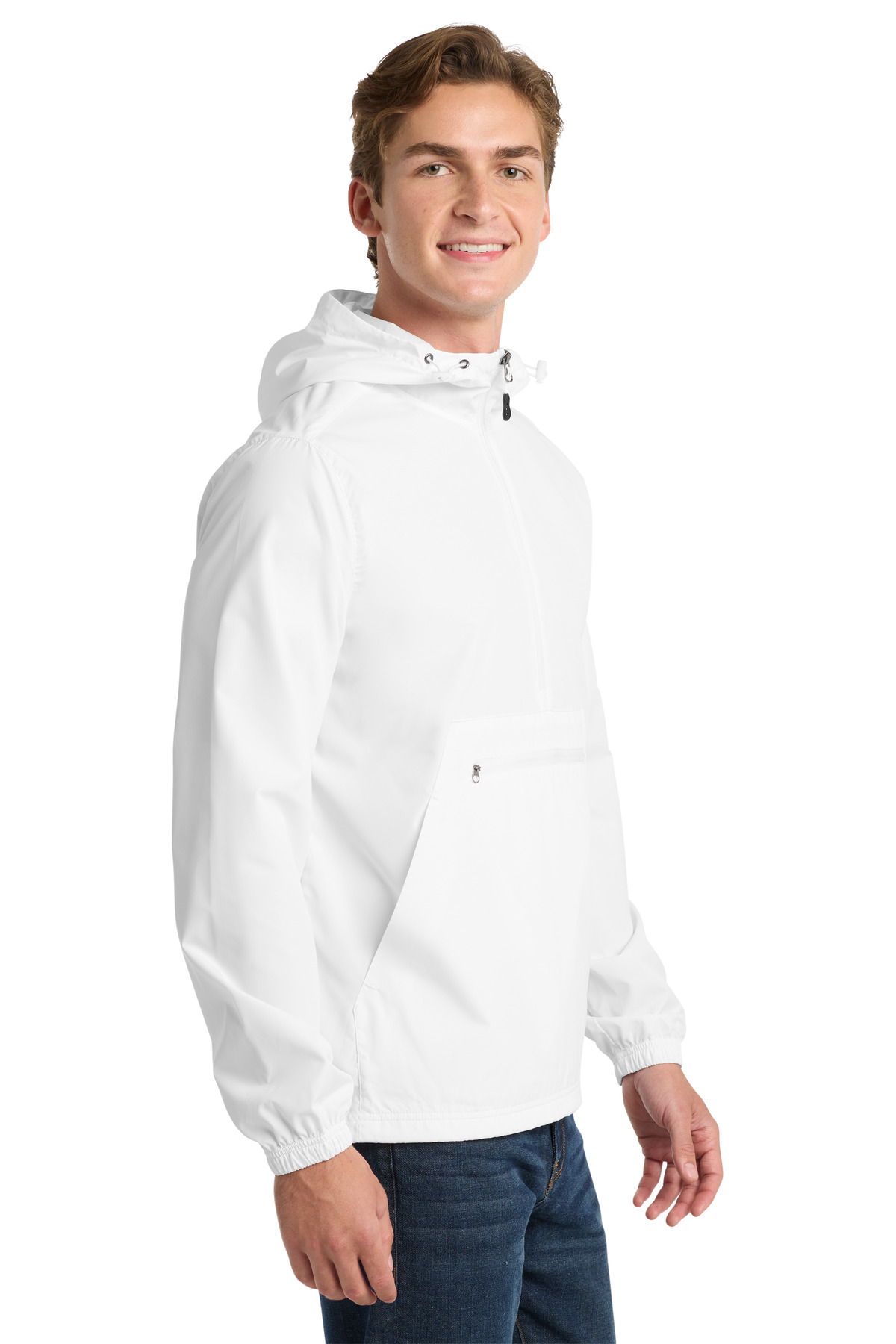 Sport-Tek Packable Anorak. JST66