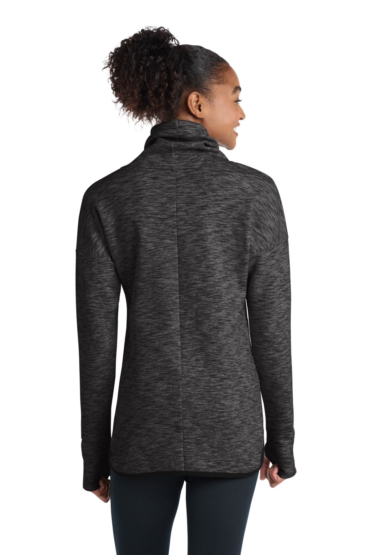 Sport-Tek Women's Triumph Cowl Neck Pullover LST280