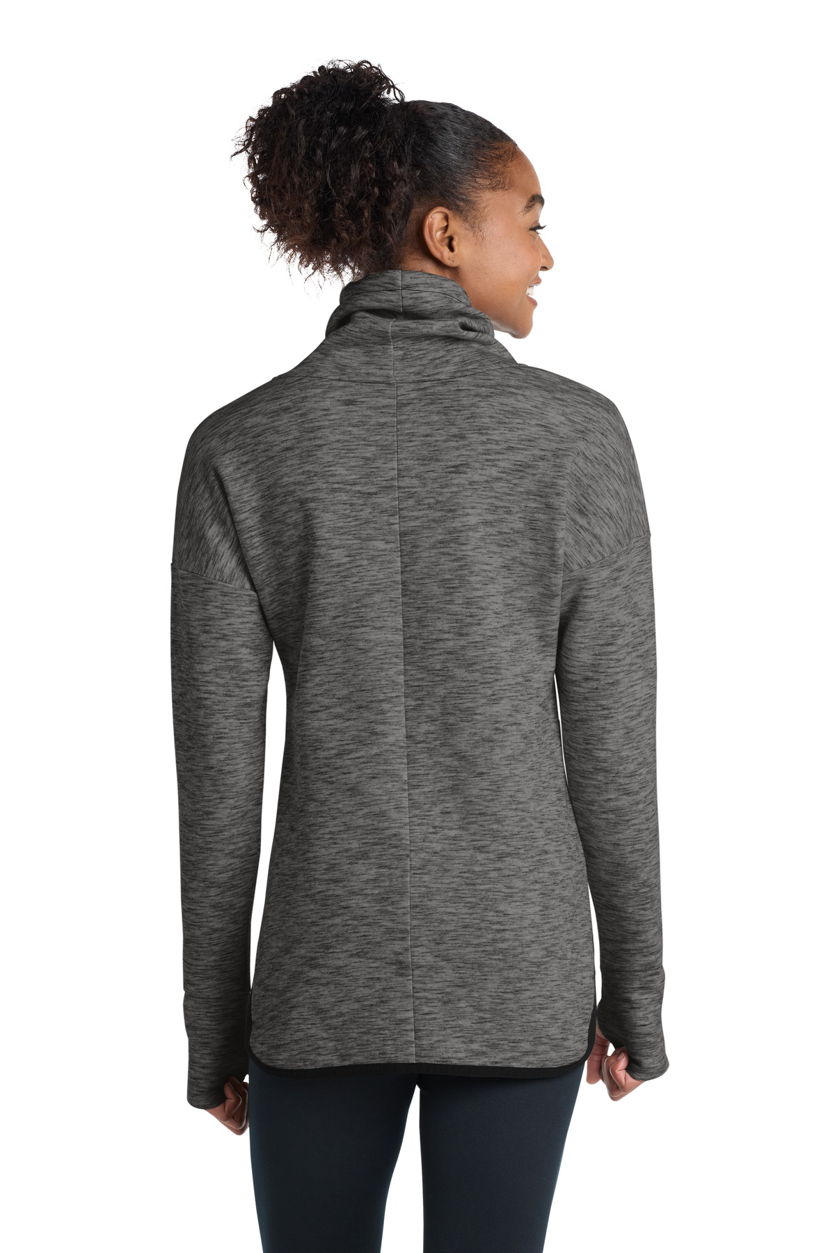 Sport-Tek Women's Triumph Cowl Neck Pullover LST280