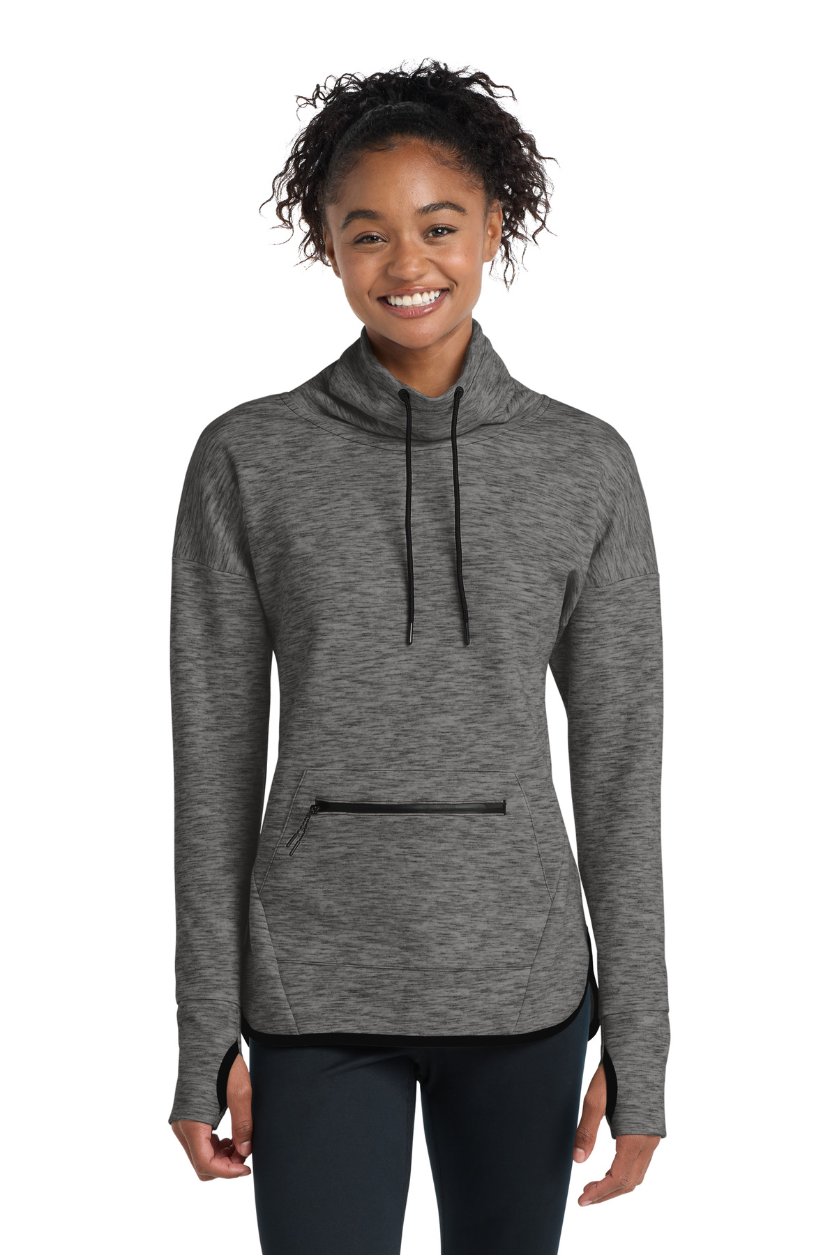 Sport-Tek Women's Triumph Cowl Neck Pullover LST280