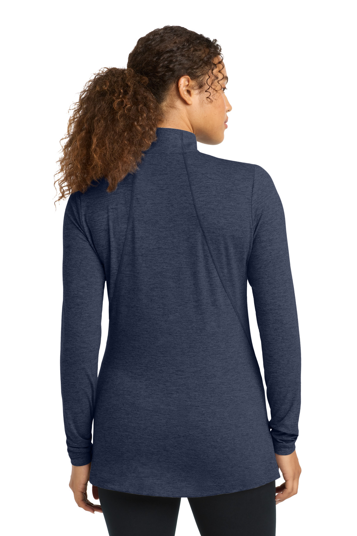 Sport-Tek Women's Exchange 1.5 Long Sleeve 1/2-Zip LST711