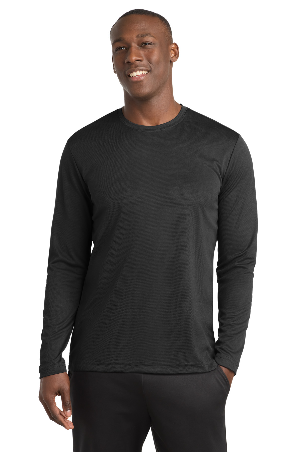 Sport-Tek PosiCharge RacerMesh Long Sleeve Tee-Sport-Tek