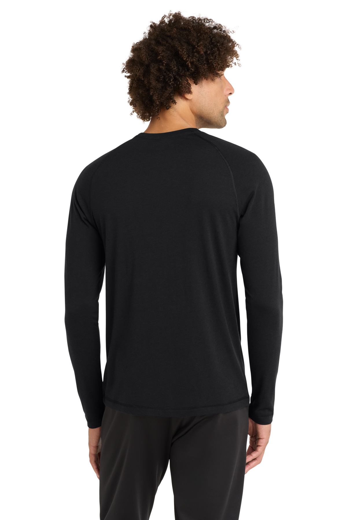 Sport-Tek PosiCharge Long Sleeve Tri-Blend Wicking Raglan Tee ST400LS
