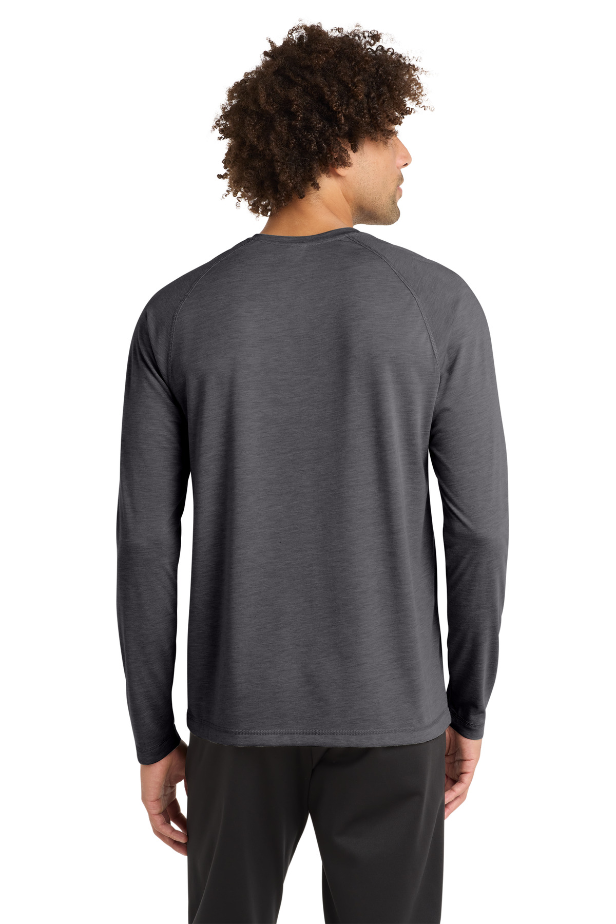 Sport-Tek PosiCharge Long Sleeve Tri-Blend Wicking Raglan Tee ST400LS