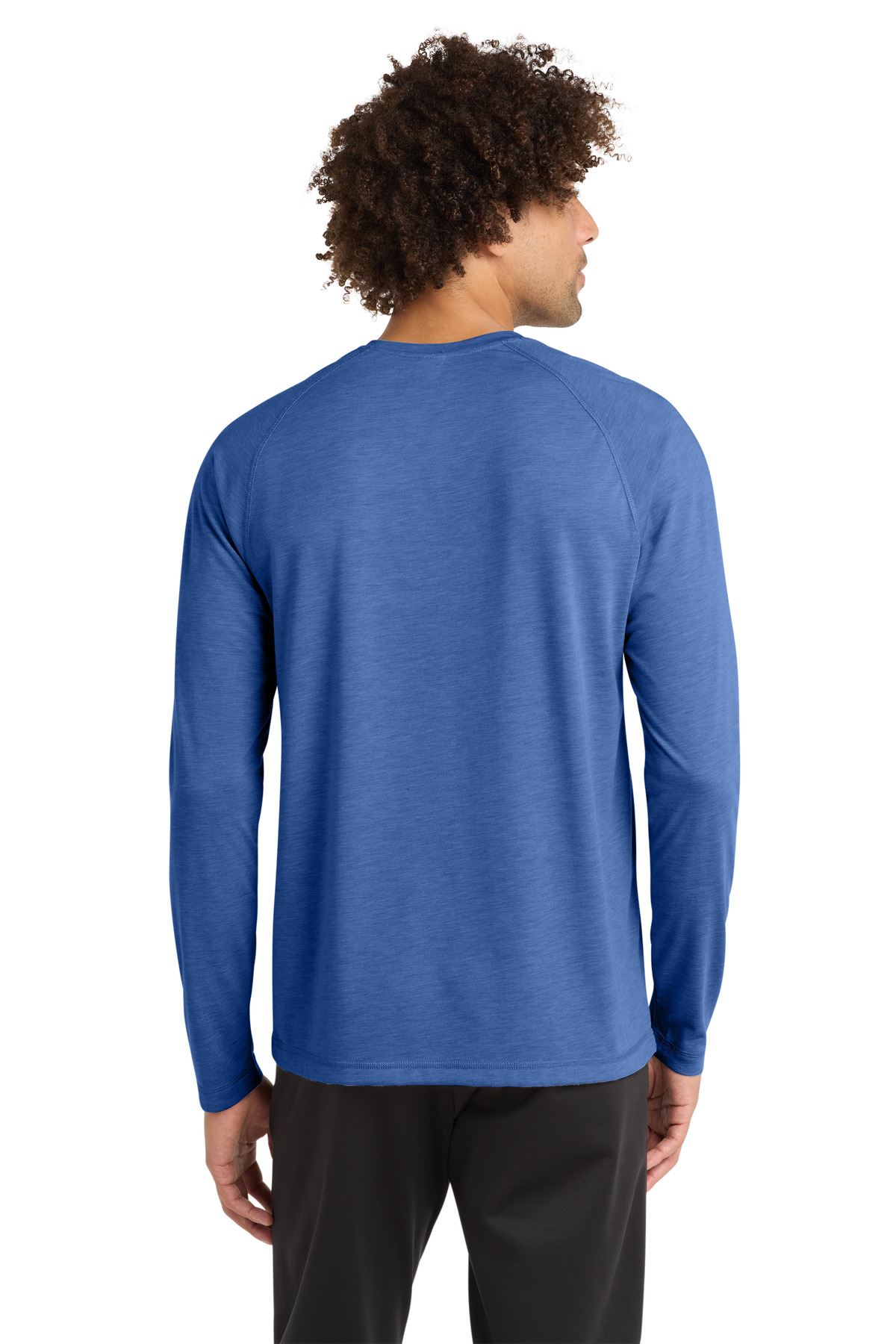 Sport-Tek PosiCharge Long Sleeve Tri-Blend Wicking Raglan Tee ST400LS