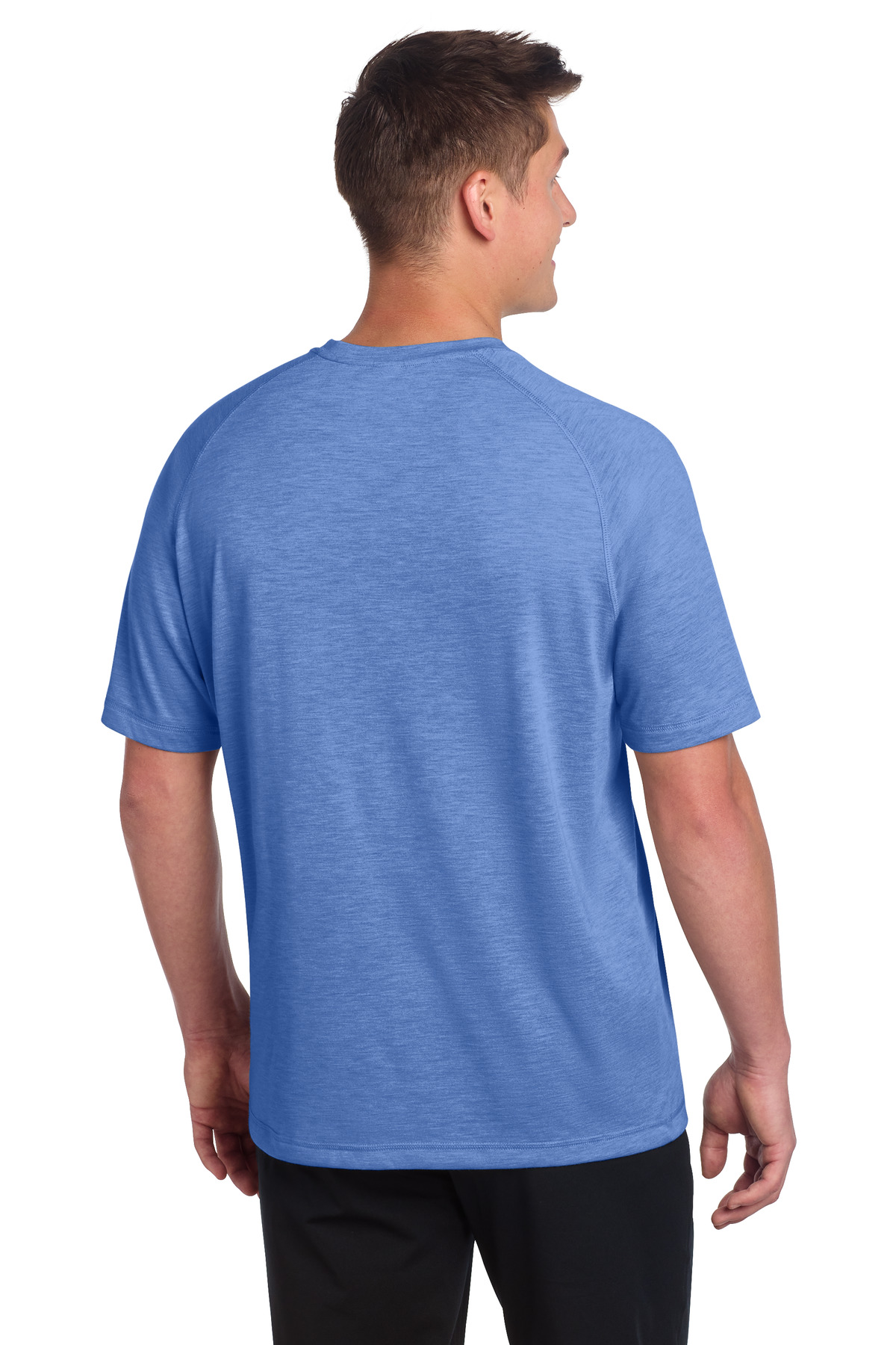 Sport-Tek PosiCharge Tri-Blend Wicking Raglan Tee. ST400