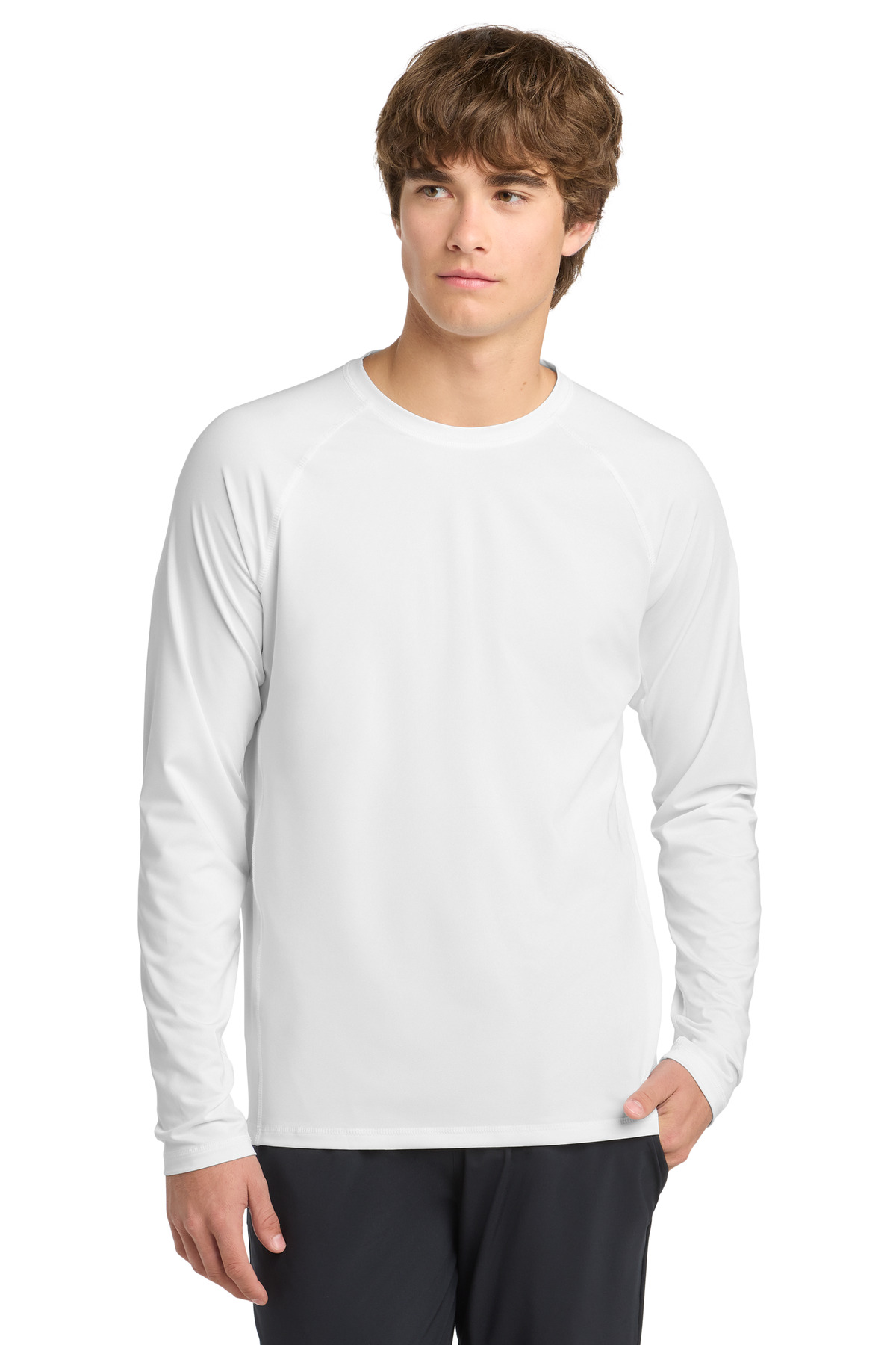 Sport-Tek Long Sleeve Rashguard Tee. ST470LS