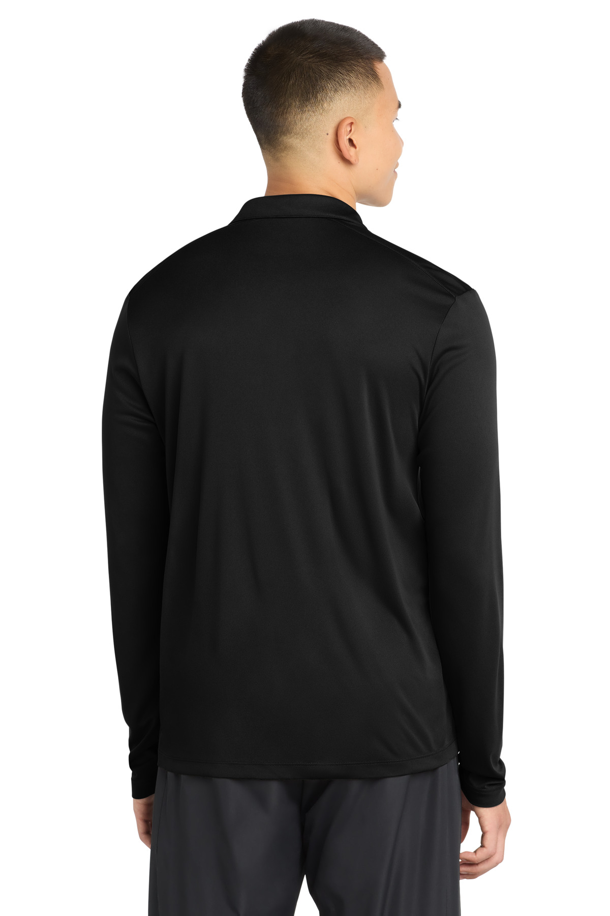 Sport-Tek Posi-UV Pro Long Sleeve Polo. ST520LS